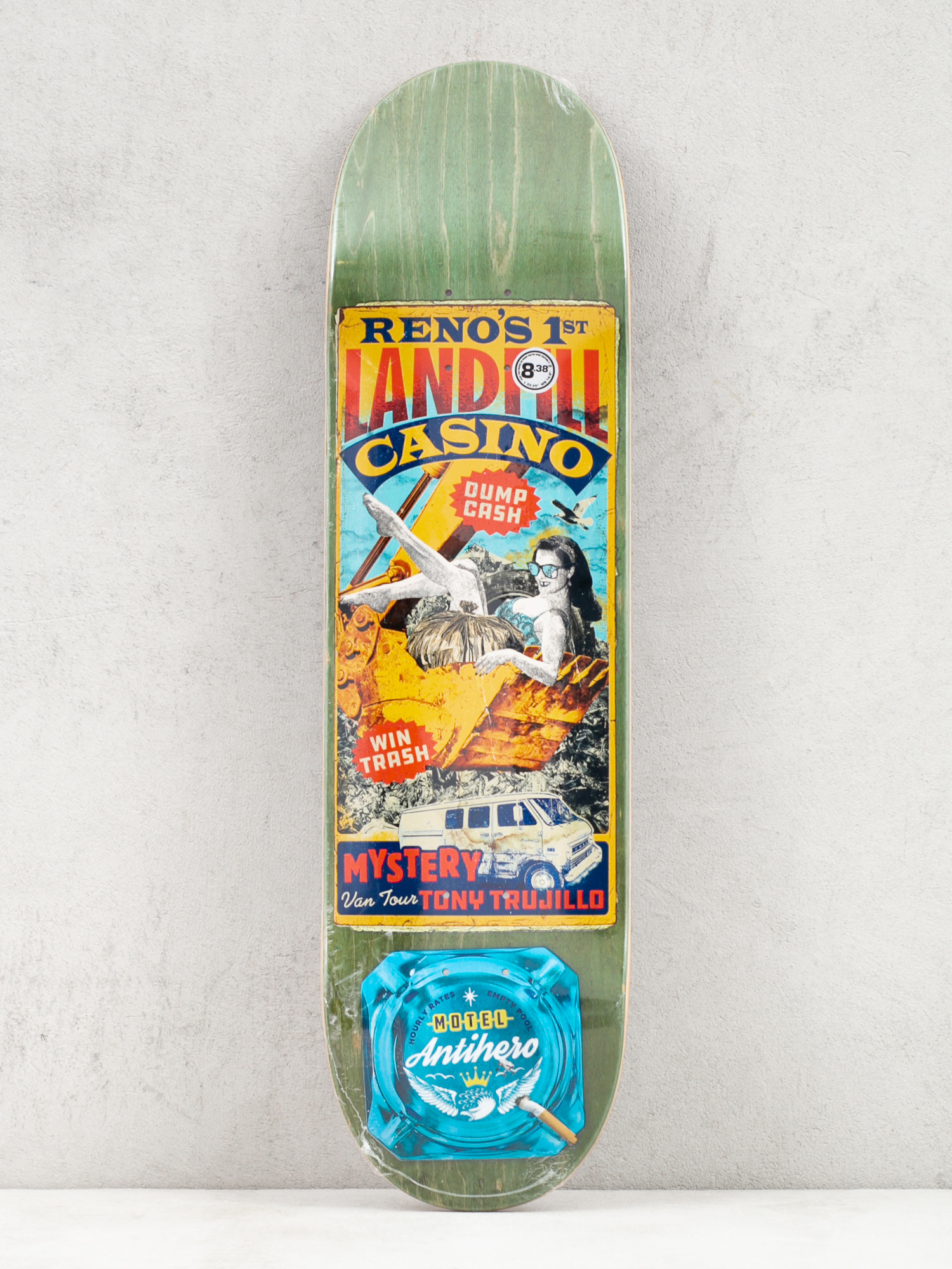 Deska Antihero Trujillo Motel (green)