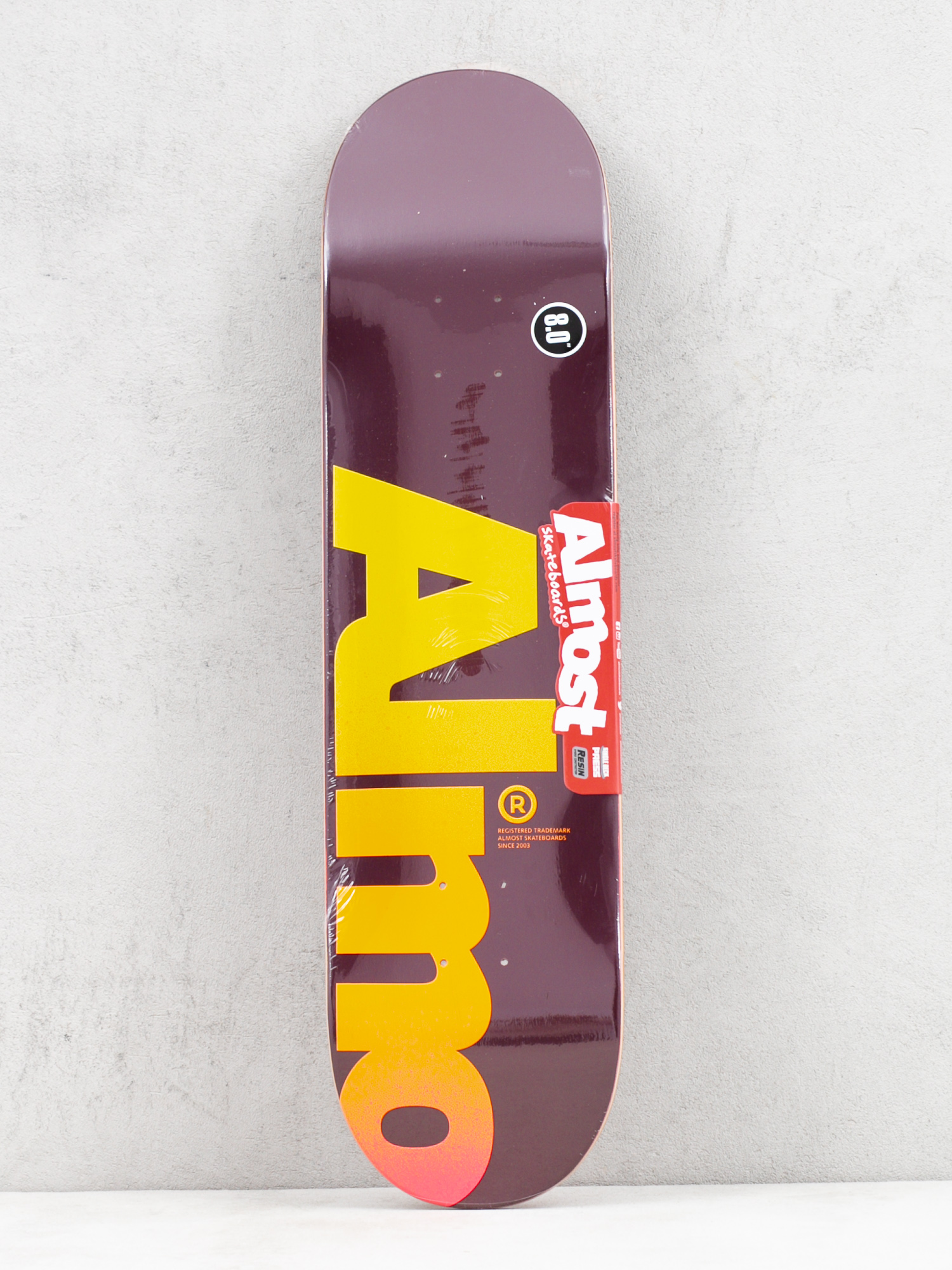 Deska Almost Fall Of Logo (magenta)