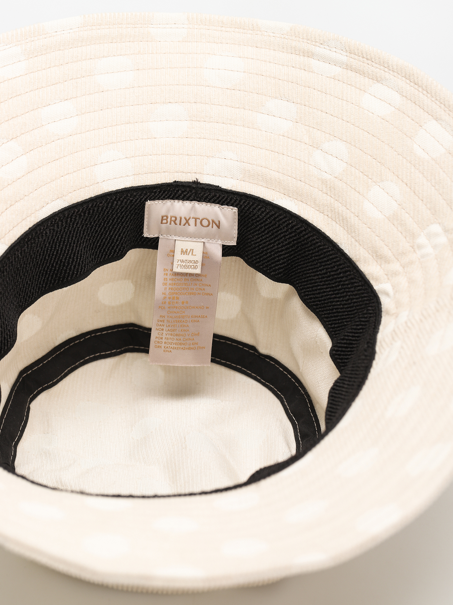 Klobouk Brixton Dylan Bucket Hat Wmn (polka dot)