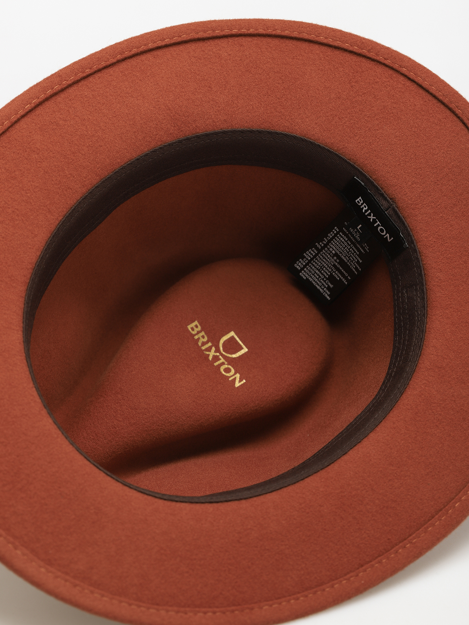 Klobouk Brixton Messer Fedora (caramel)