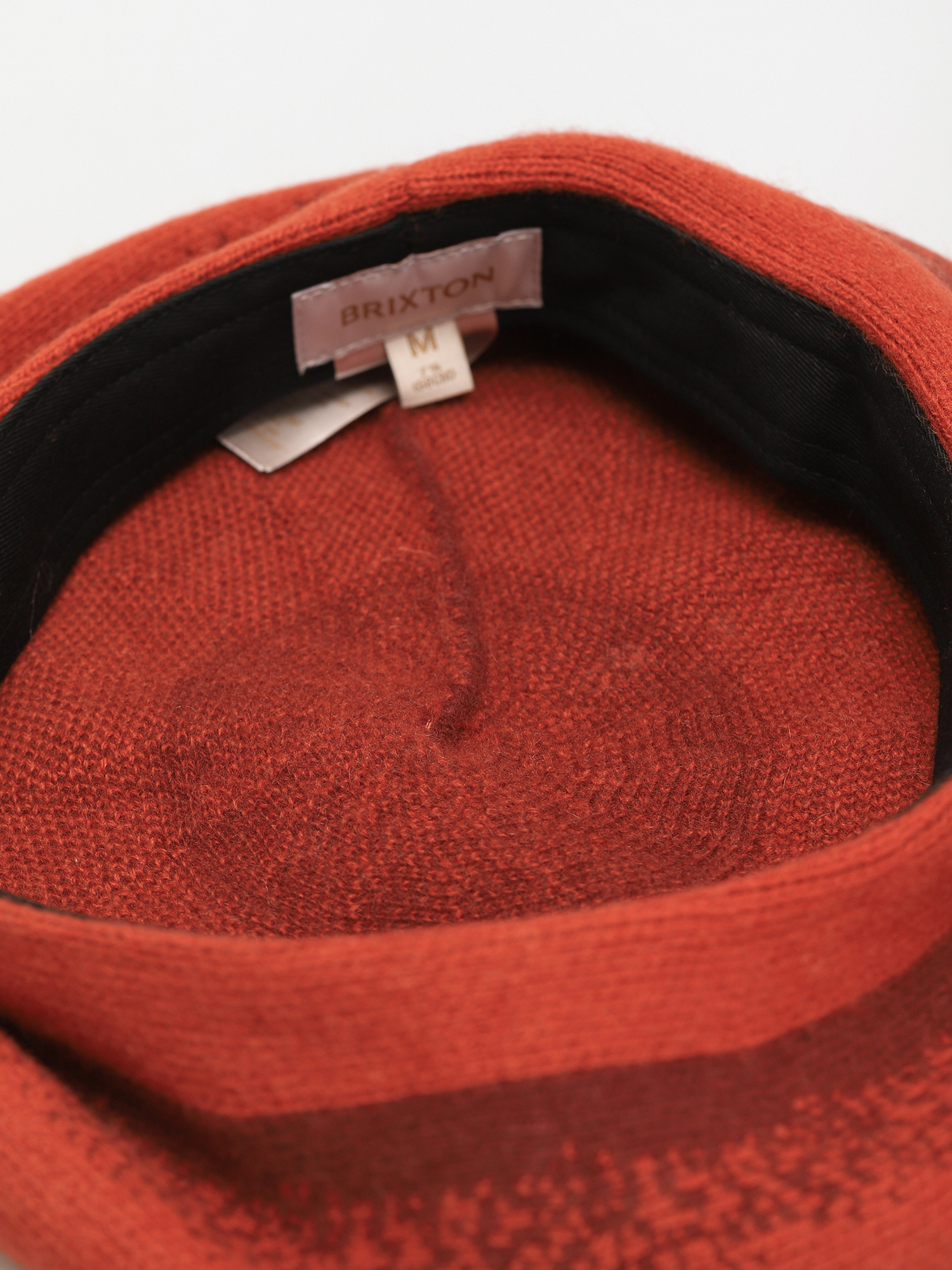 Klobouk s kšiltem Brixton Beret Audrey Beret Wmn (dark brick)