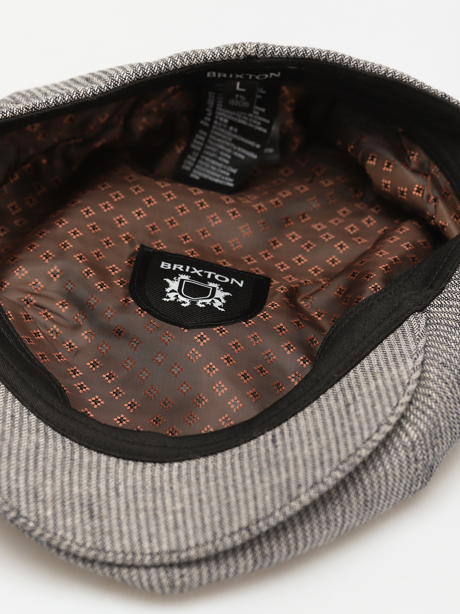 Klobouk s kšiltem Brixton Brood Snap Cap (navy/beige)