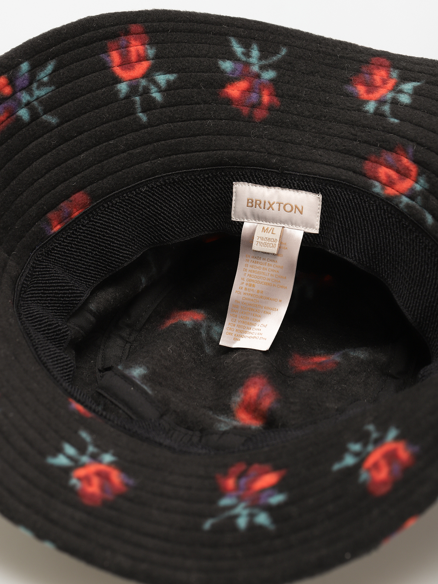 Klobouk Brixton Dylan Bucket Hat Wmn (roses)