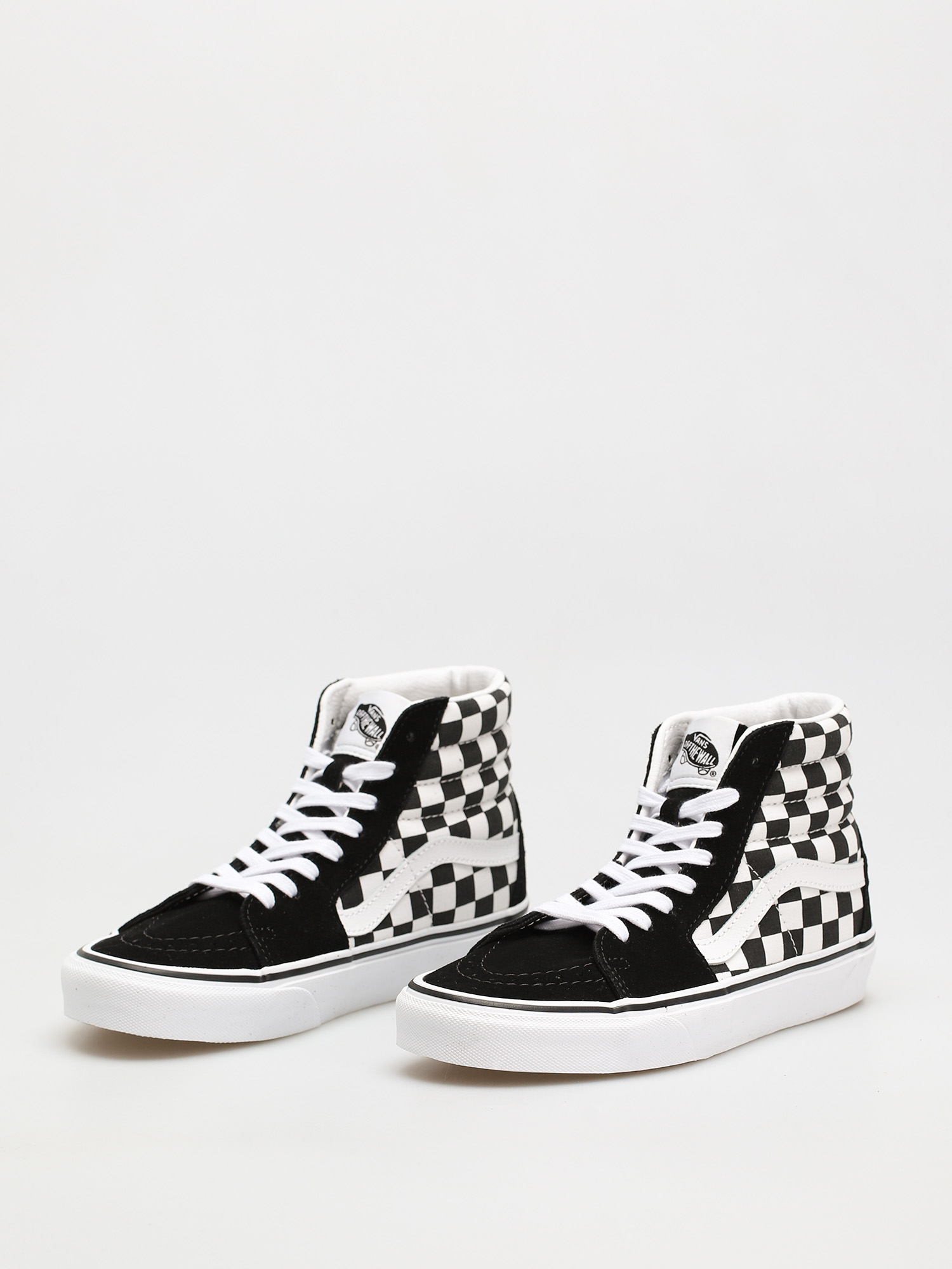 Boty Vans Sk8 Hi (checkerboard/blk/tr wht)