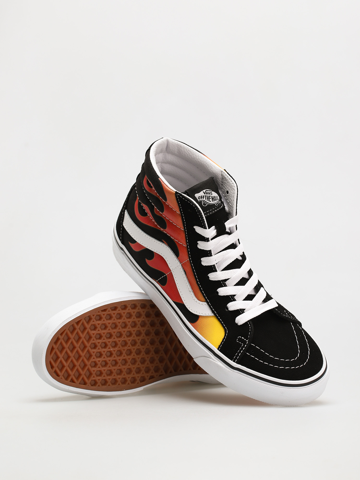 Boty Vans Sk8 Hi Reissue (flame/black/black/true white)