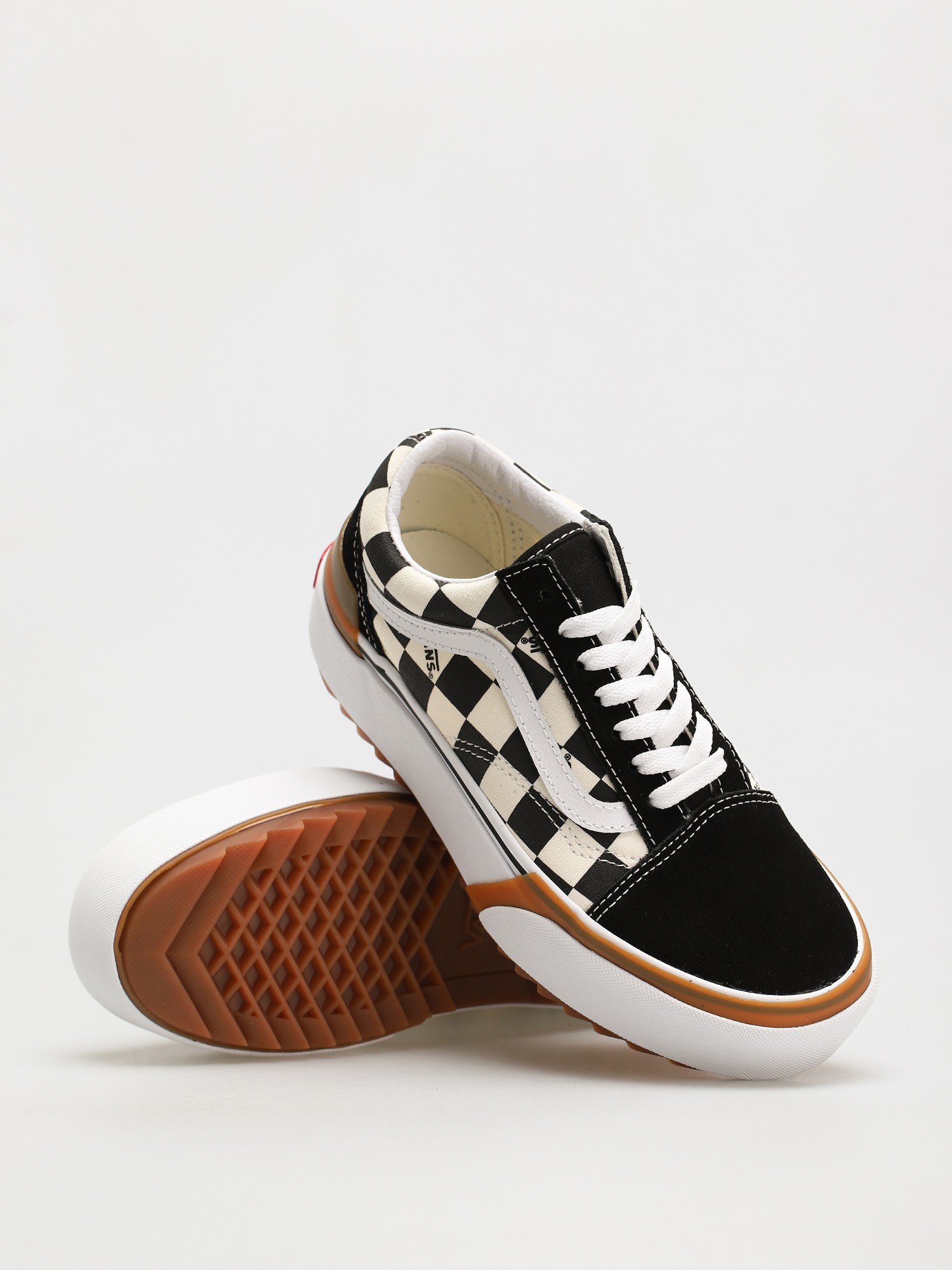 Boty Vans Old Skool Stacked (checkerboard/multi/true)
