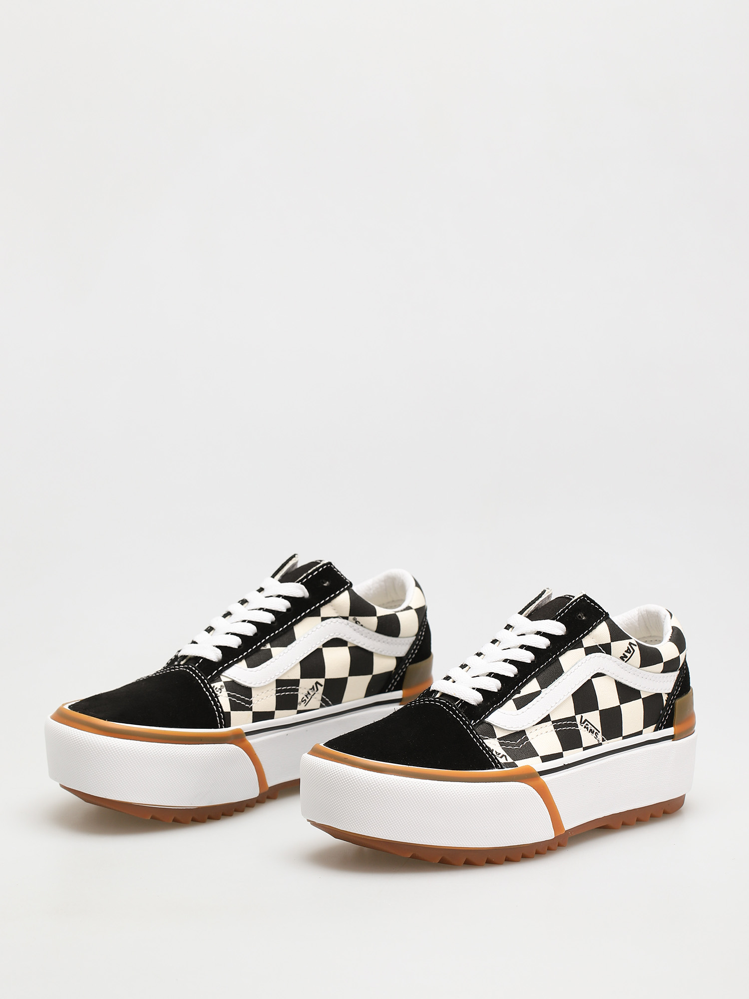 Boty Vans Old Skool Stacked (checkerboard/multi/true)