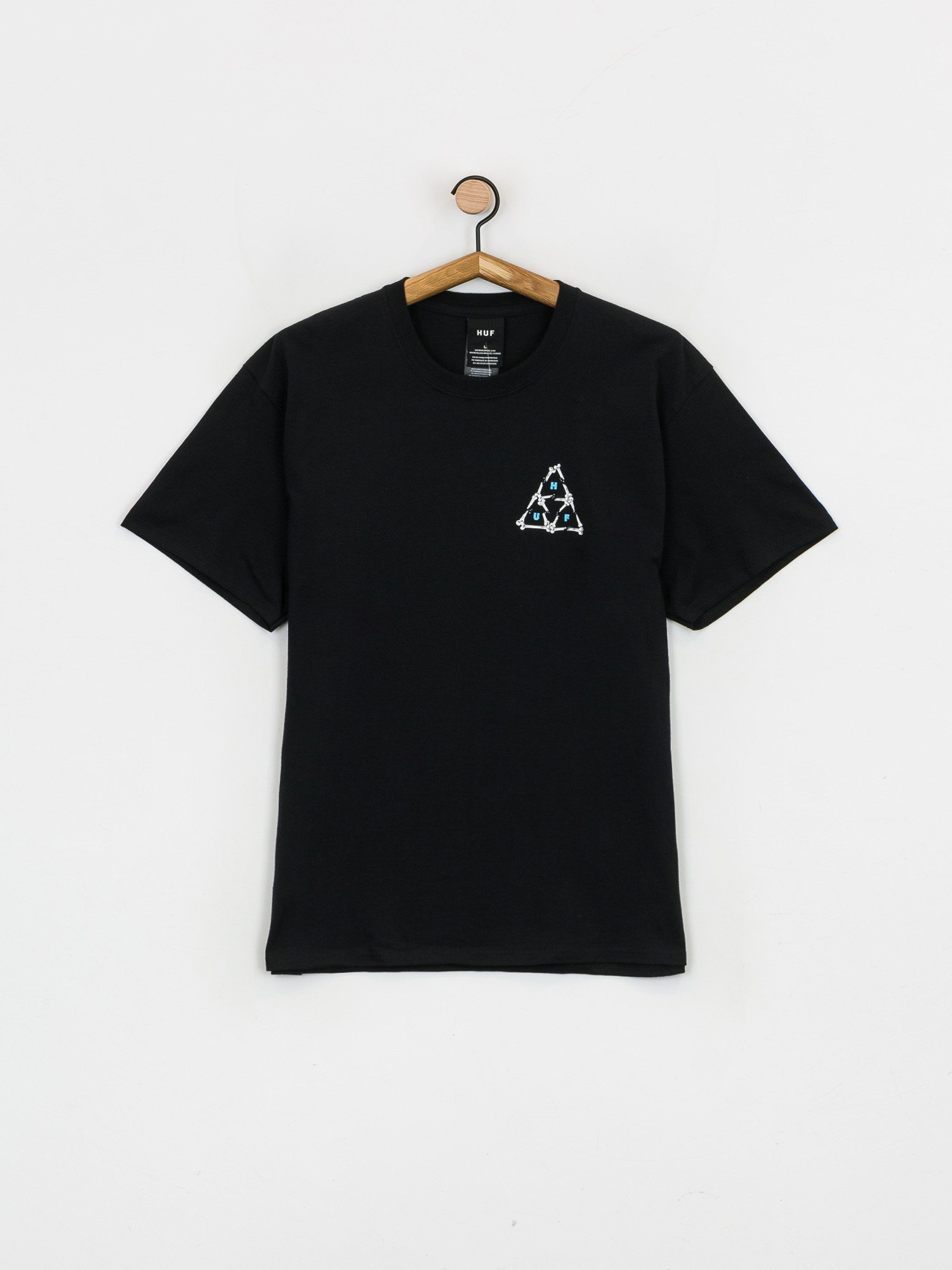 Tričko HUF Broken Bones TT (black)