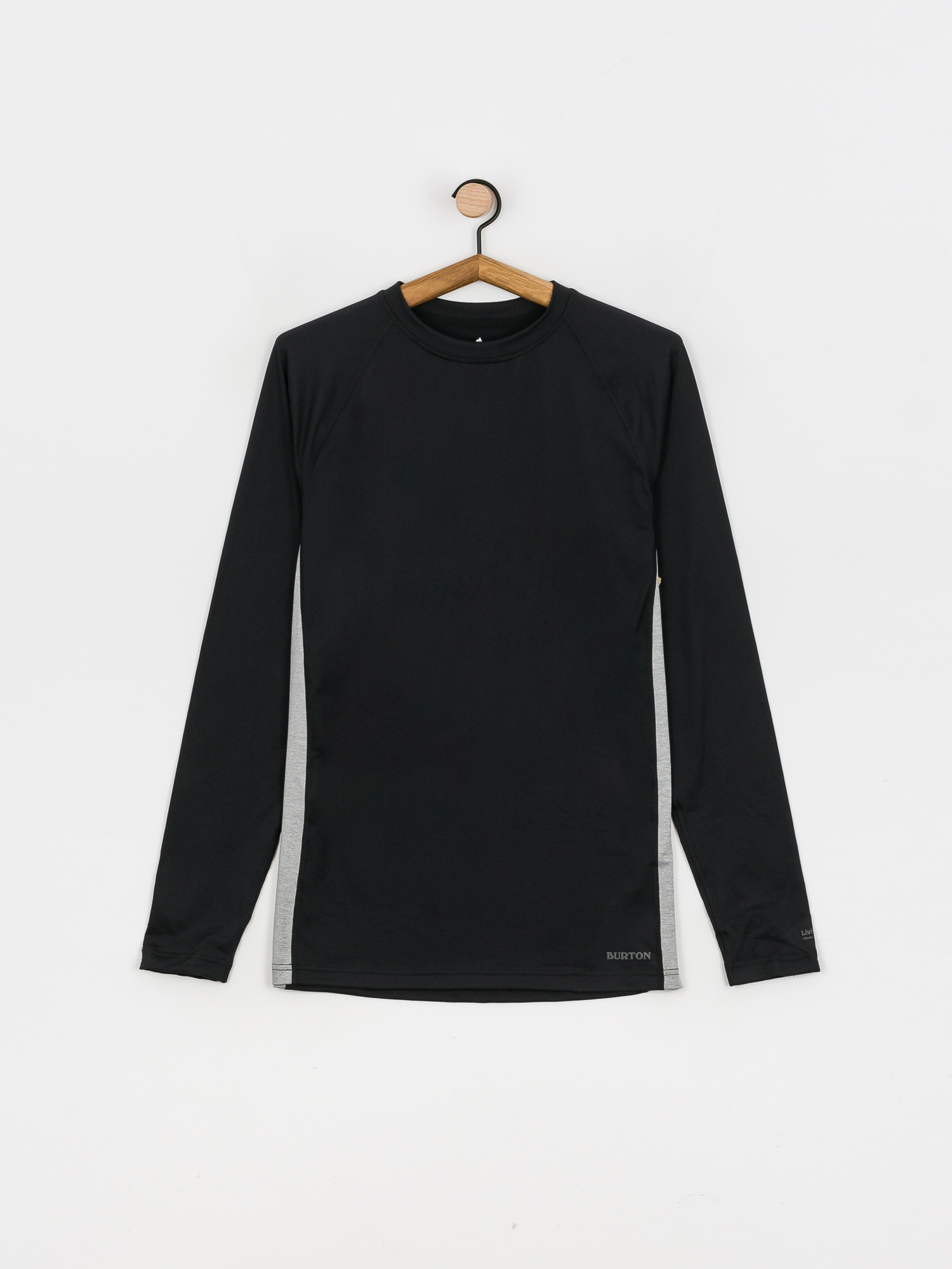 Pánský Termotriko Burton Midweight X Base Layer (true black/gray heather)