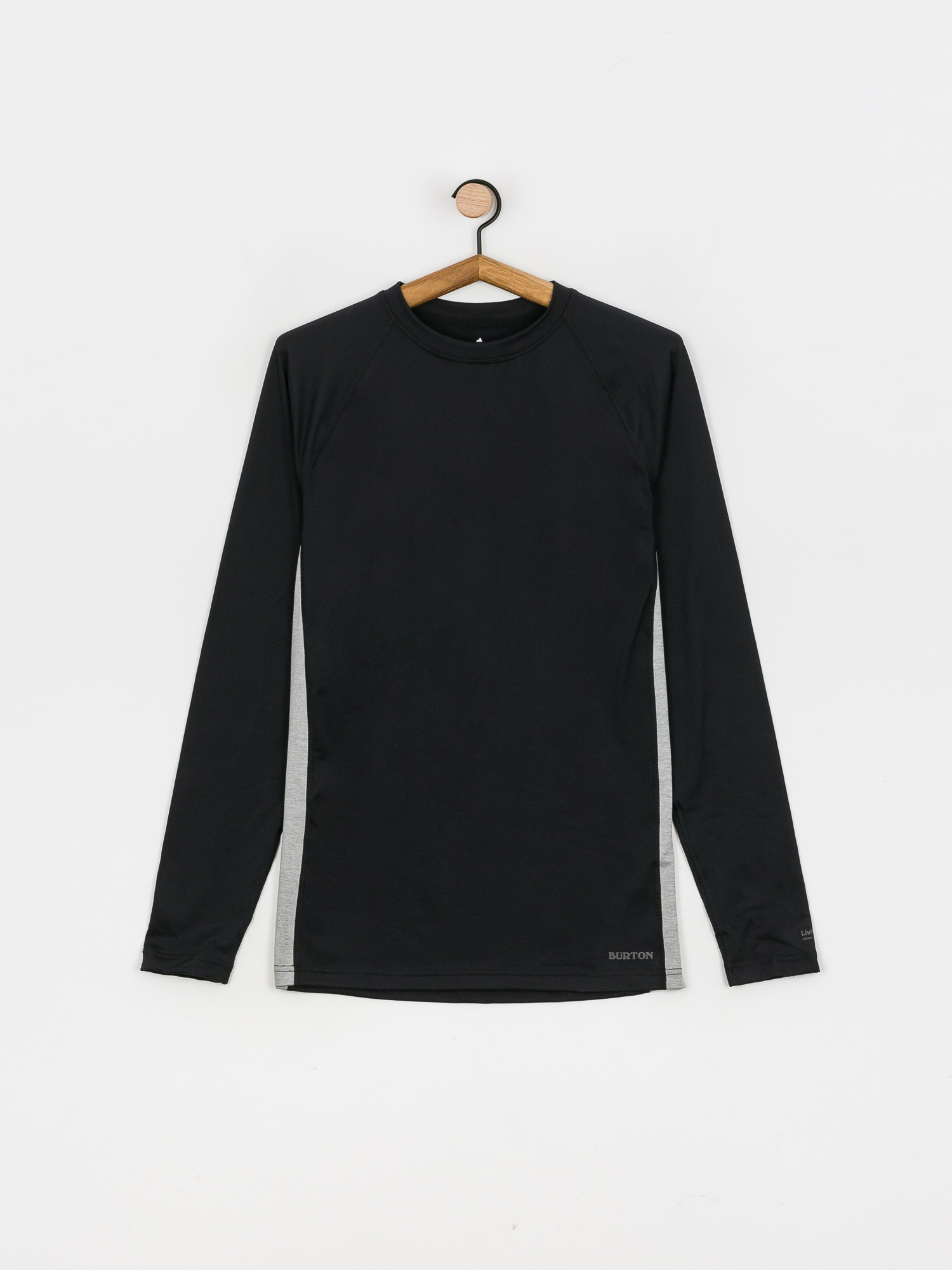 Pánský Termotriko Burton Midweight X Base Layer (true black/gray heather)