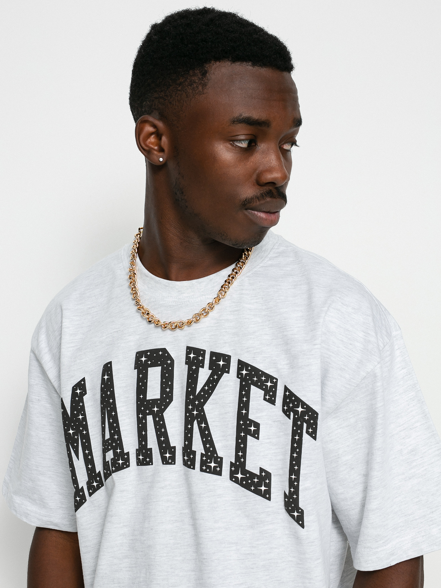 Tričko Chinatown Market Arc Puff (ash)