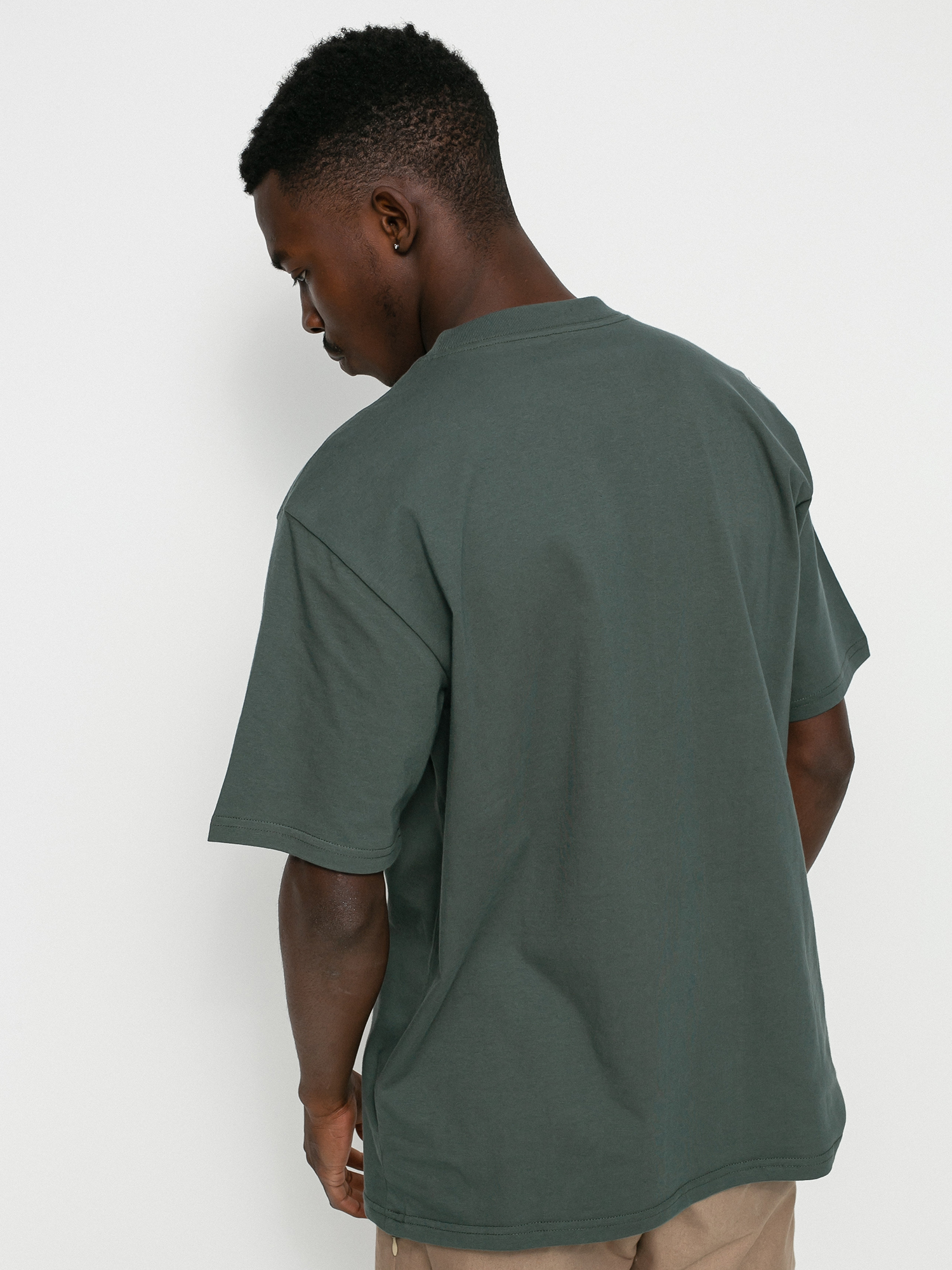 Tričko Carhartt WIP Dome Script (hemlock green)