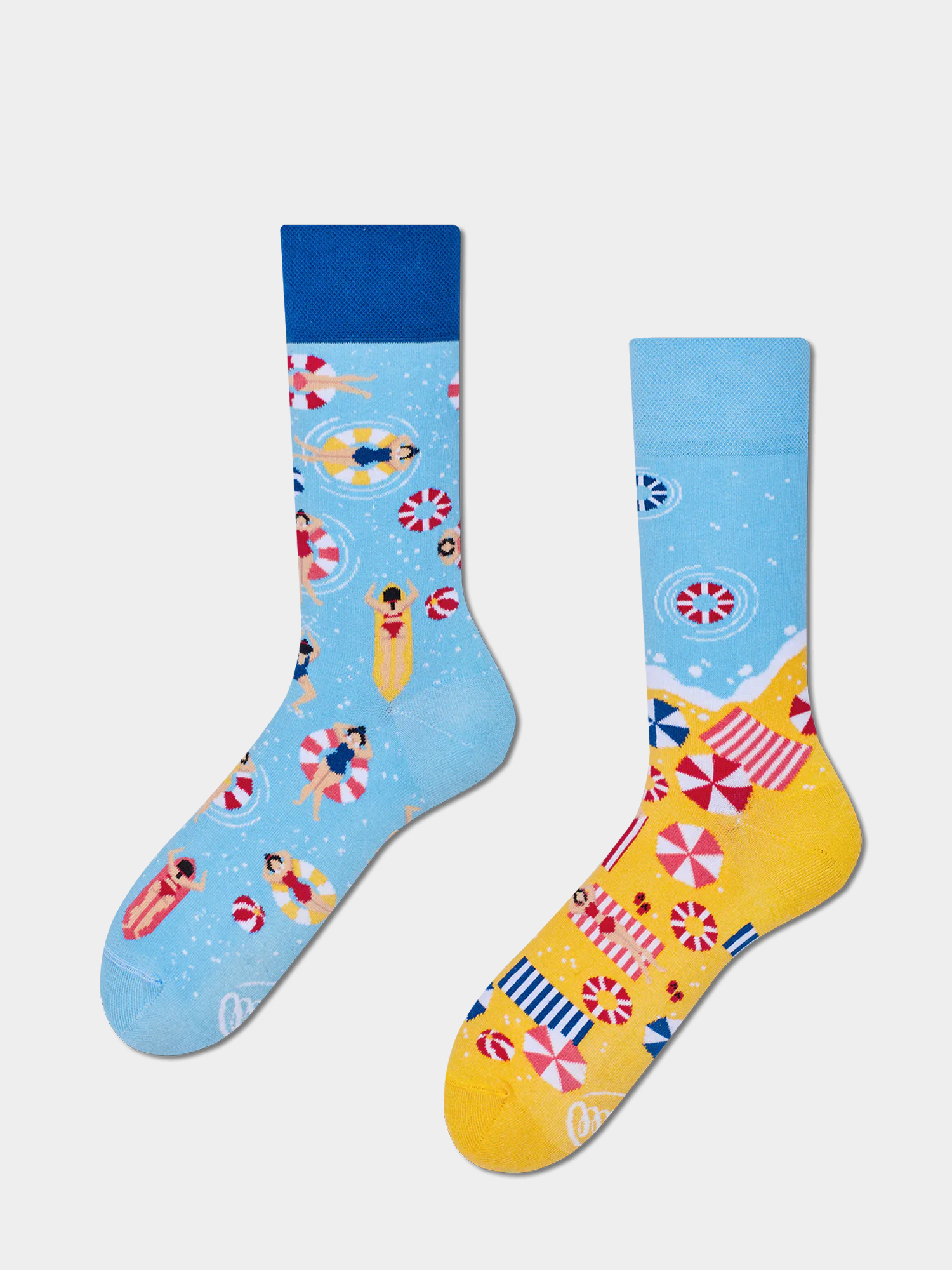 Ponožky Many Mornings Beach  Please! (blue/yellow)