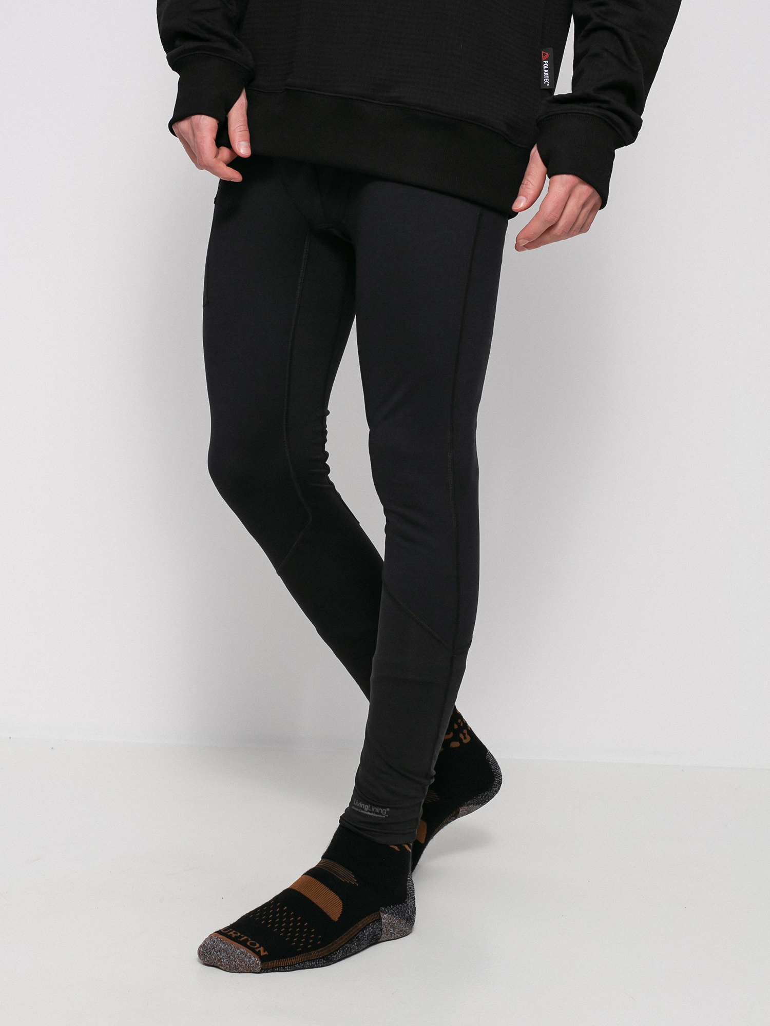 Pánské Termoleginy Burton Midweight X Base Layers (true black)