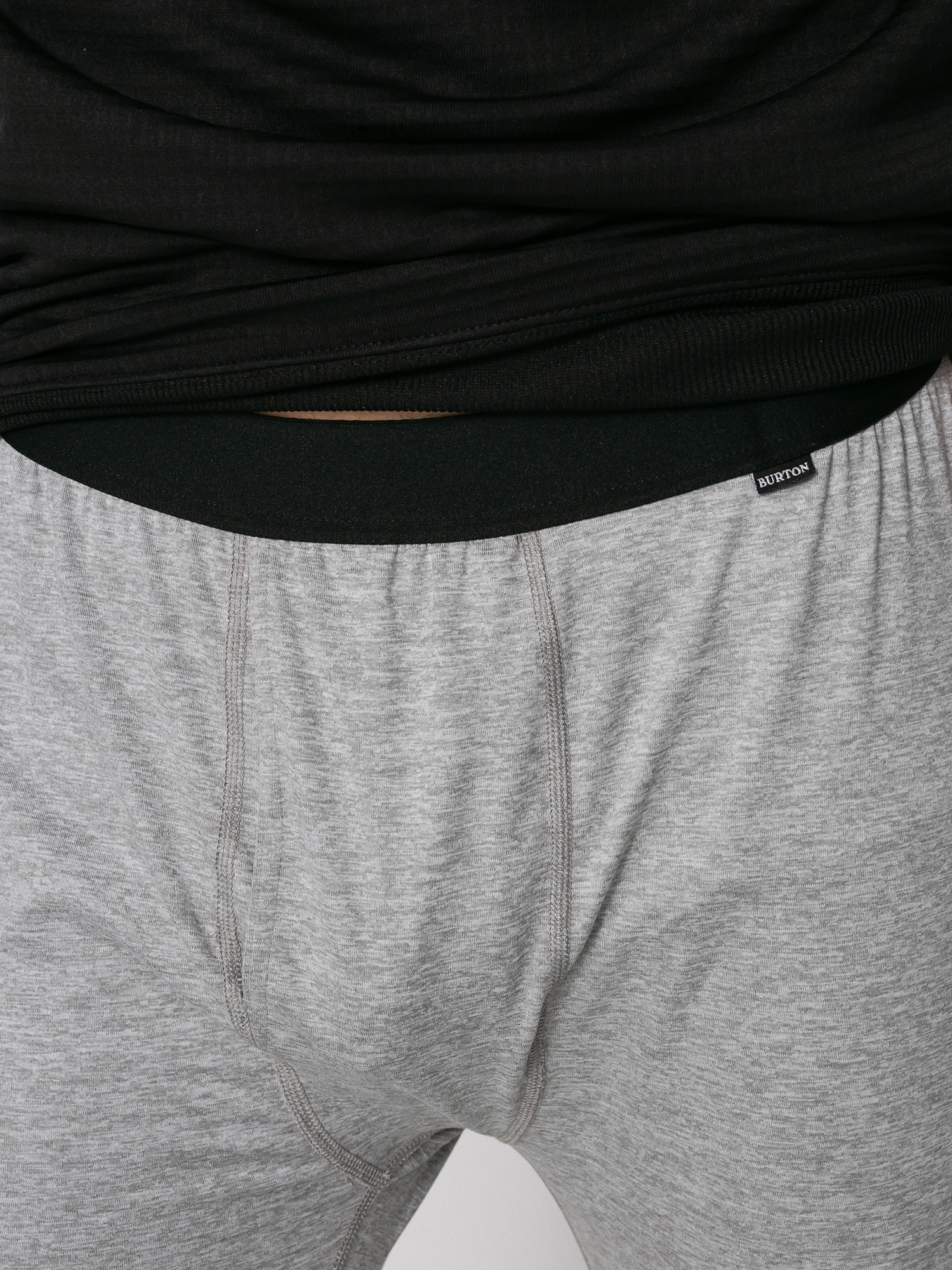 Pánské Termoleginy Burton Midweight Base Layer (gray heather)