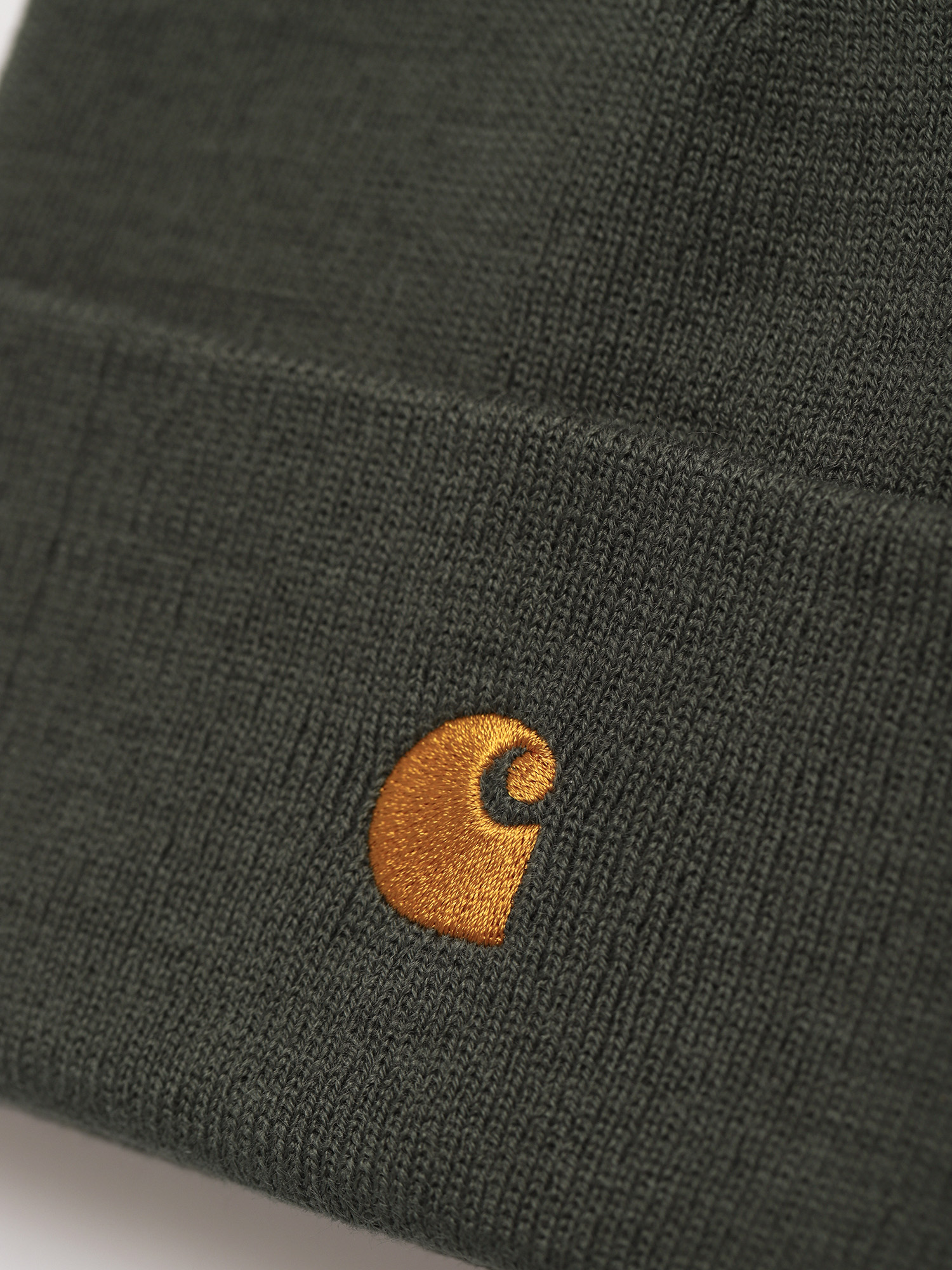 Čepice Carhartt WIP Chase (hemlock green/gold)