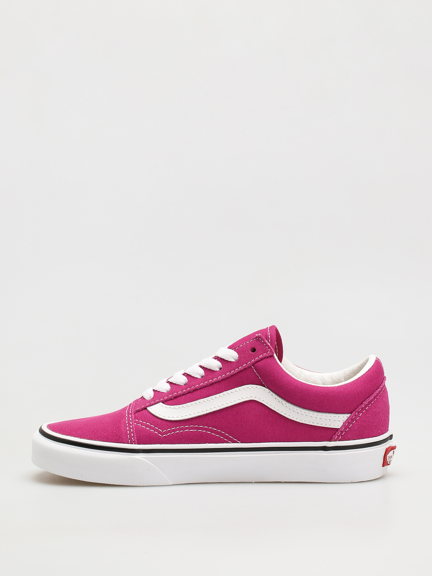 Boty Vans Old Skool (fuchsia red/true white)