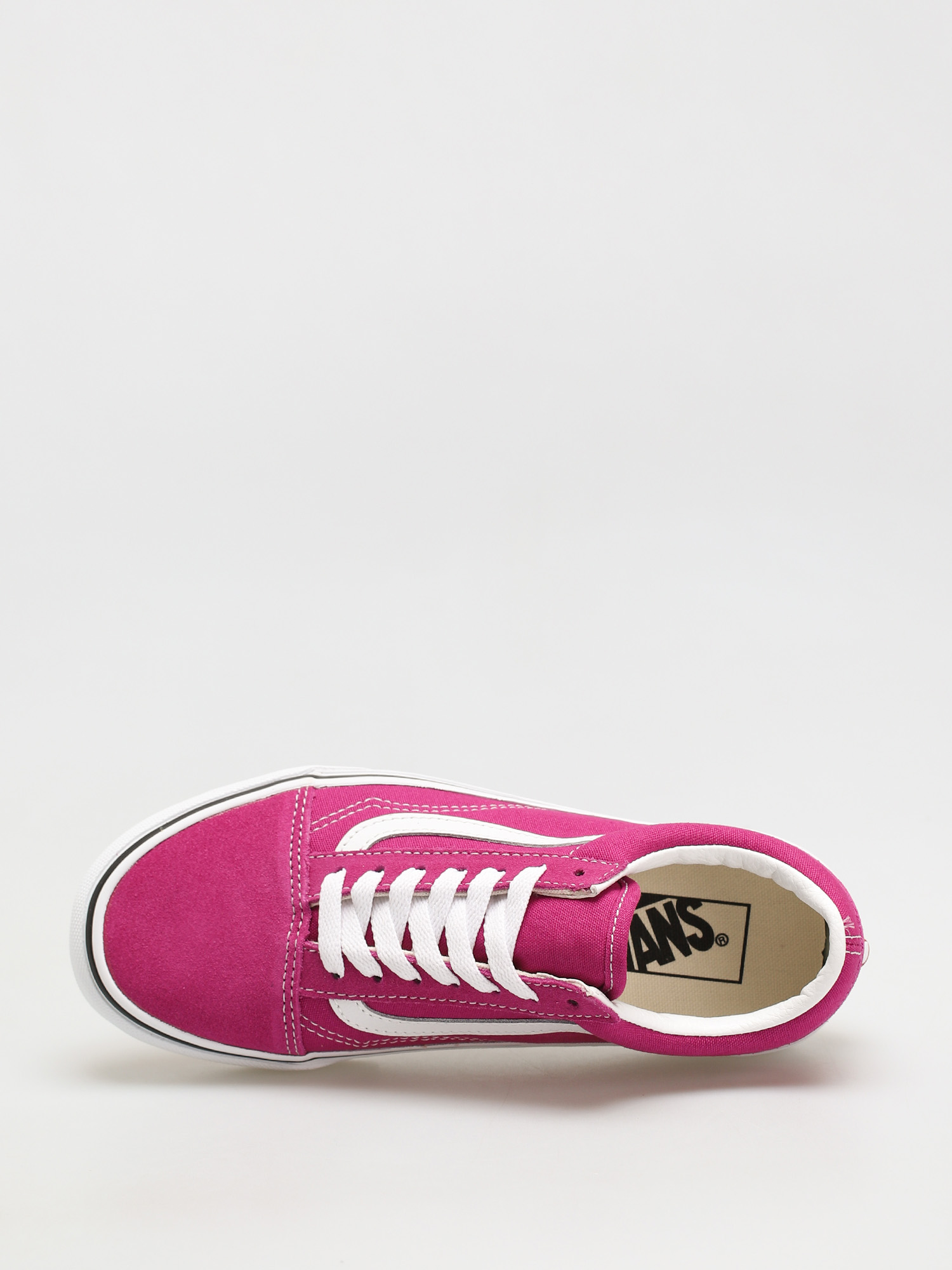 Boty Vans Old Skool (fuchsia red/true white)