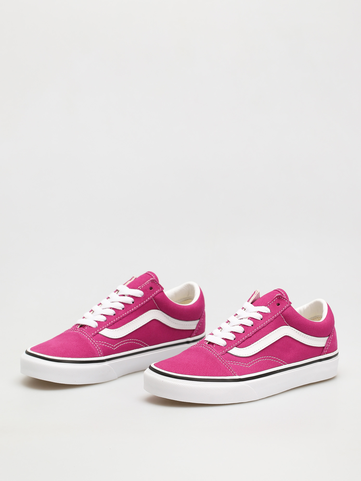 Boty Vans Old Skool (fuchsia red/true white)