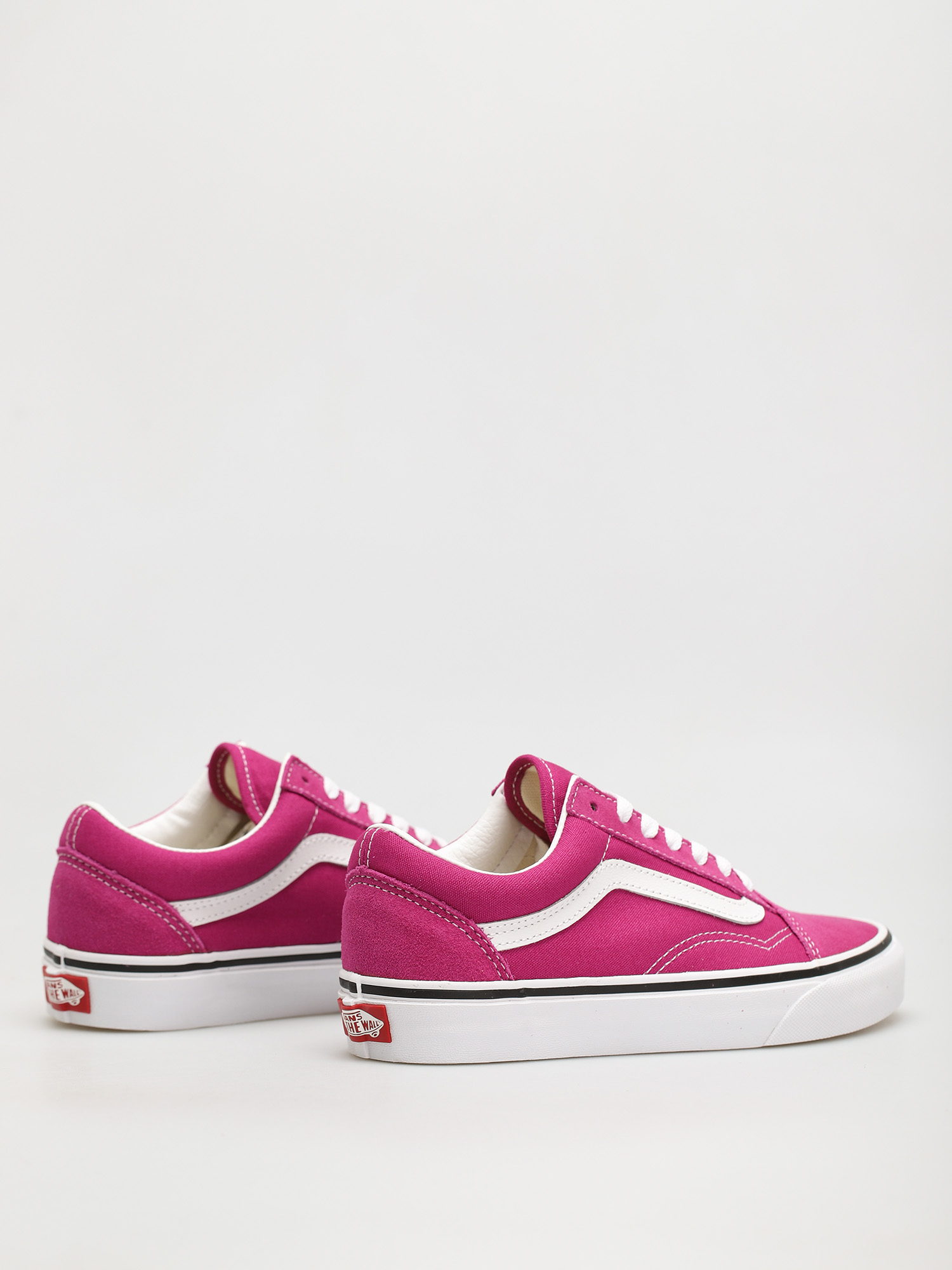 Boty Vans Old Skool (fuchsia red/true white)