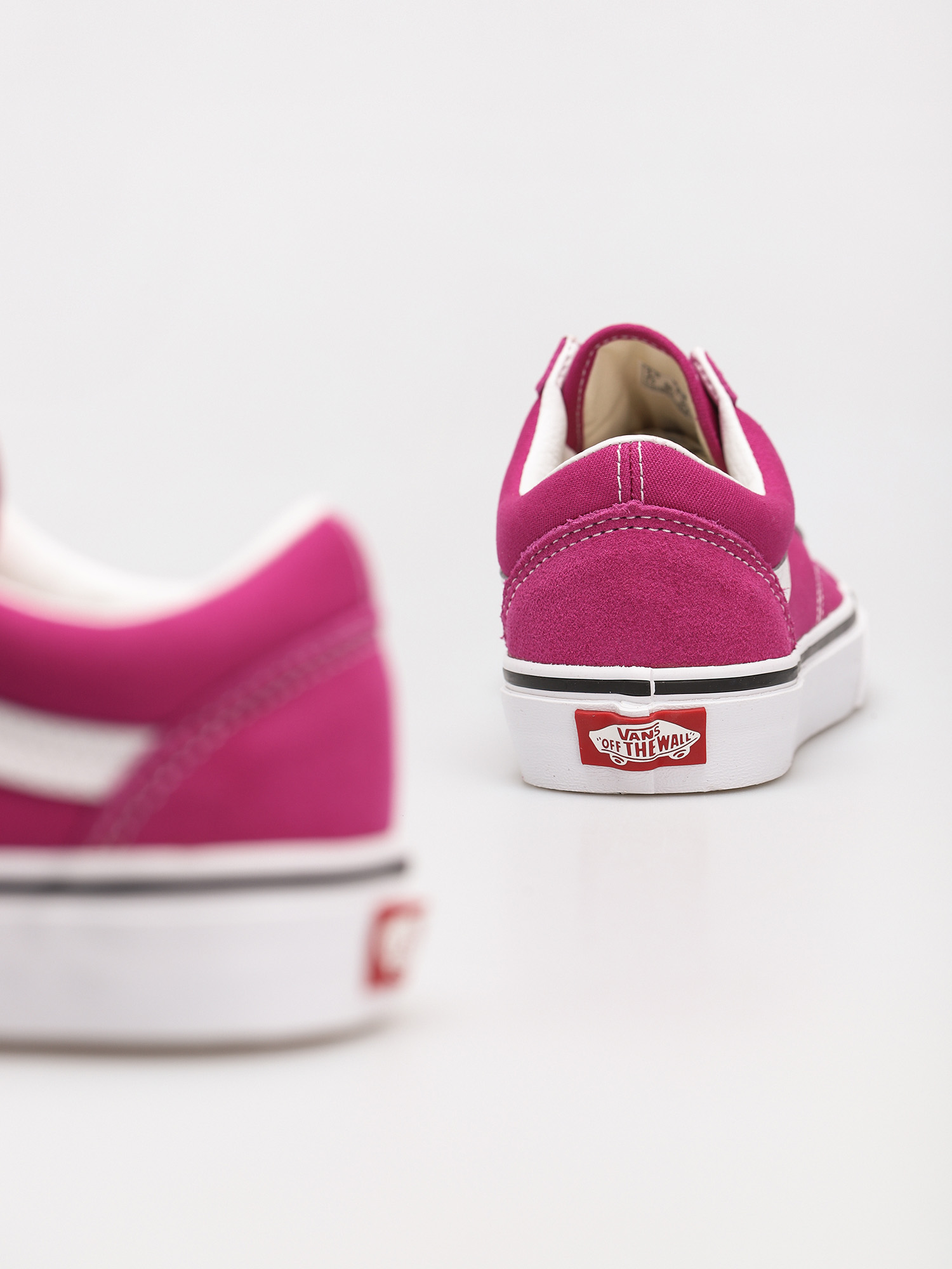 Boty Vans Old Skool (fuchsia red/true white)