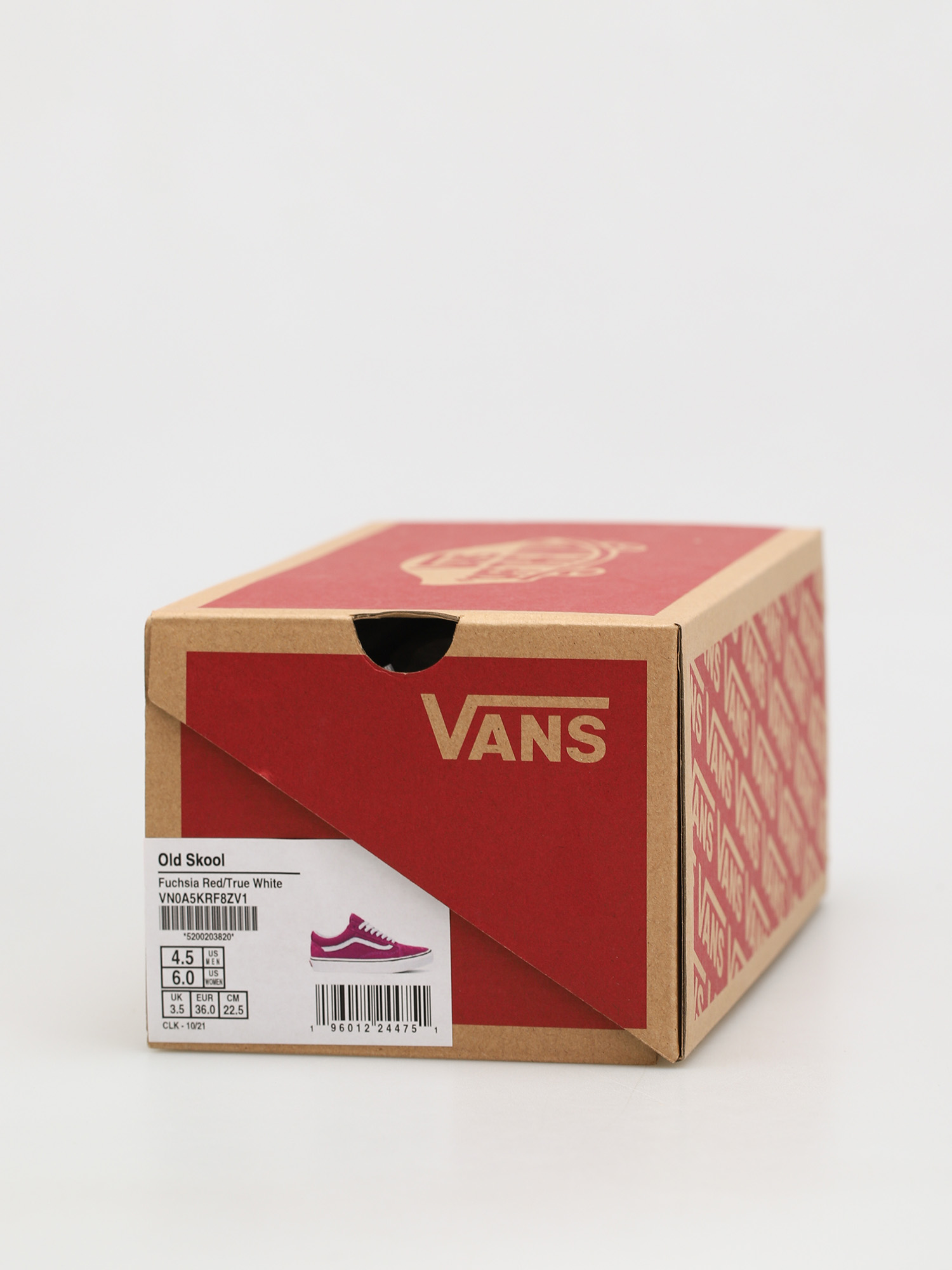 Boty Vans Old Skool (fuchsia red/true white)