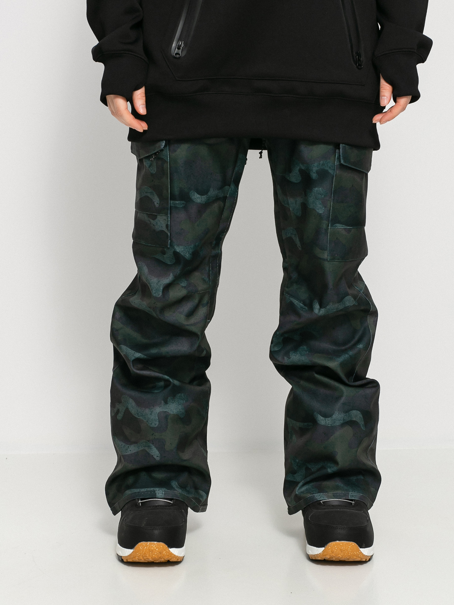 Dámské Snowboardové kalhoty  Volcom Grace Stretch (covert green)