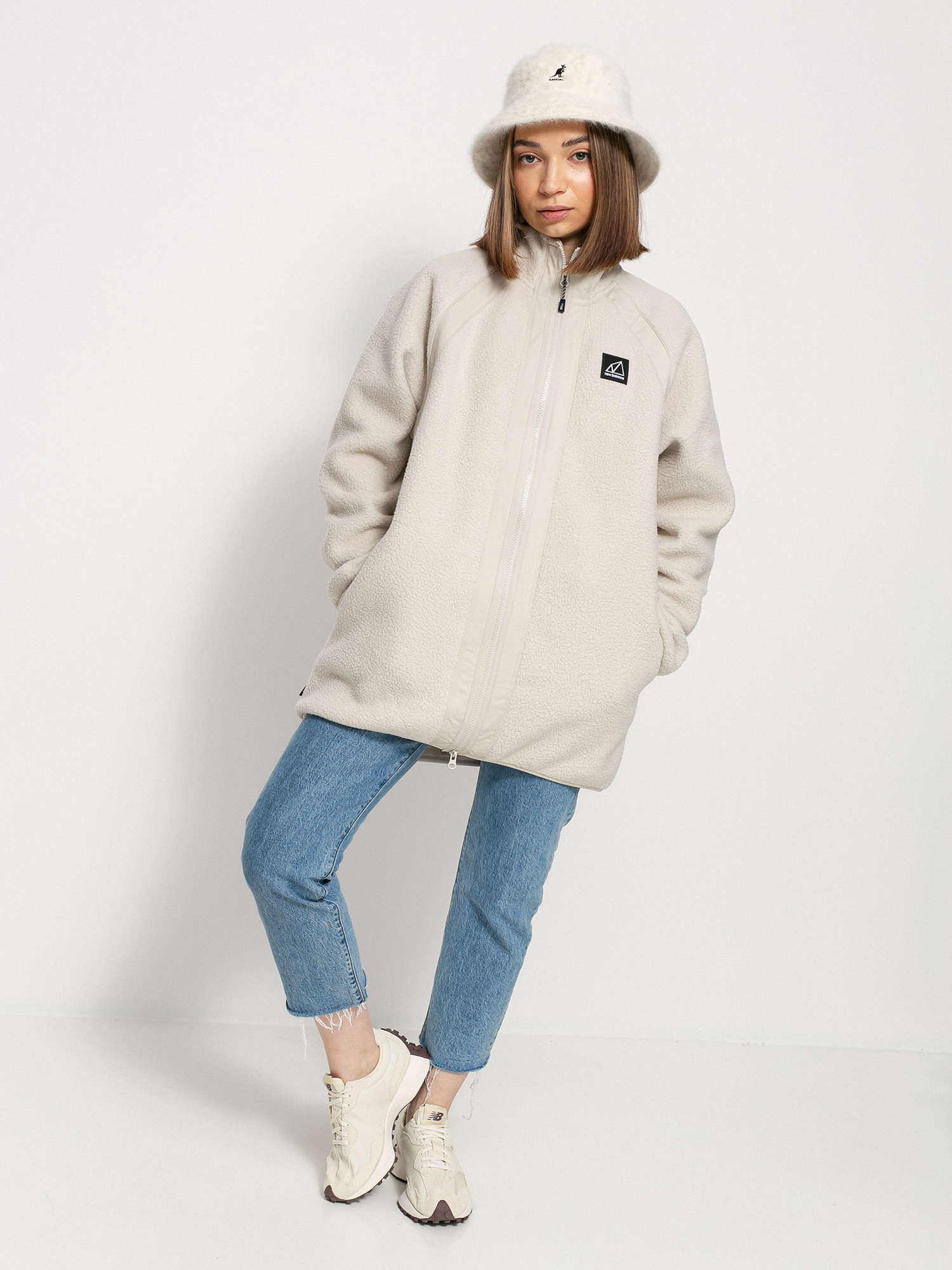 Dámský Mikina New Balance All Terrain (timberwolf)