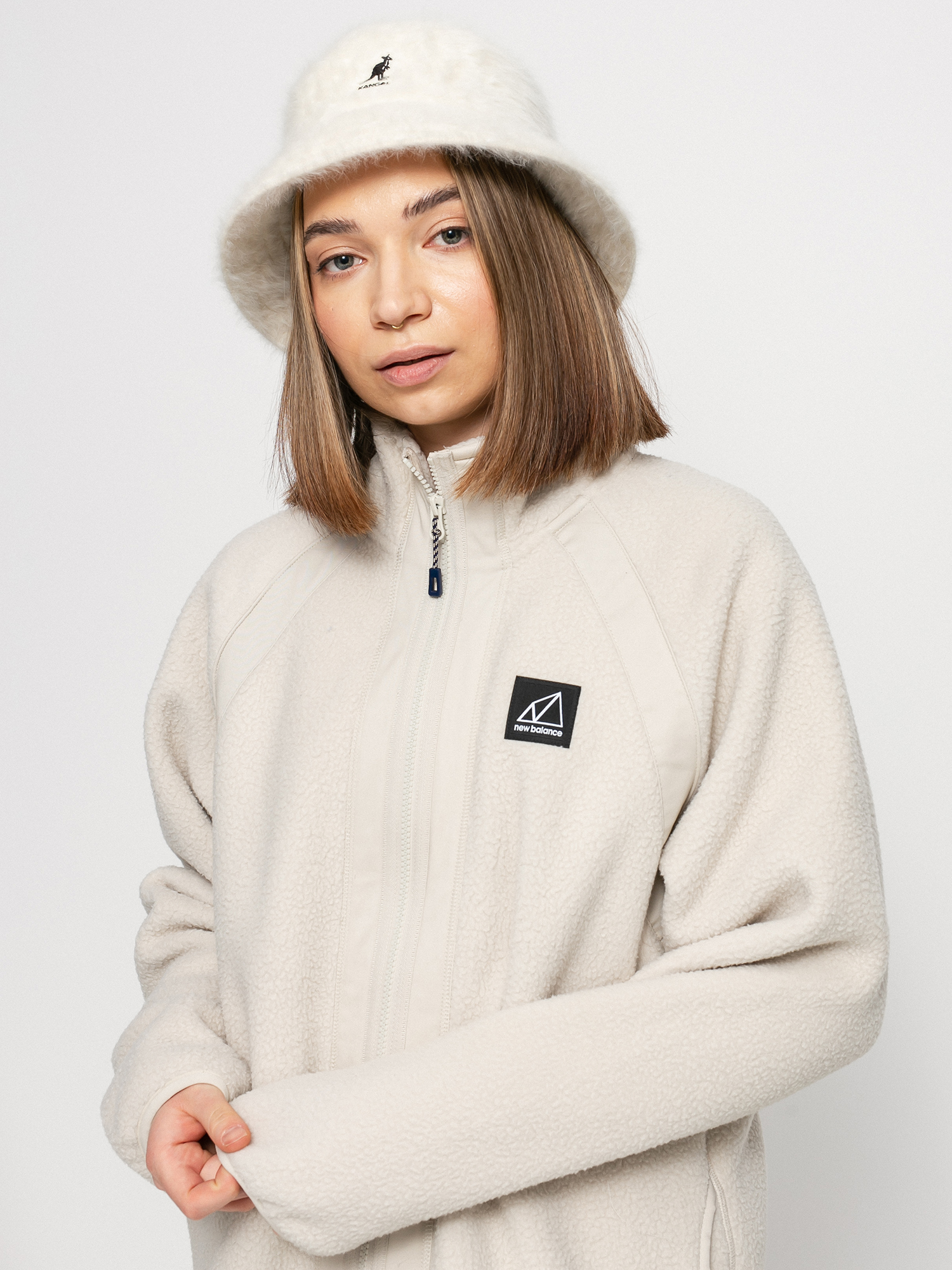 Dámský Mikina New Balance All Terrain (timberwolf)