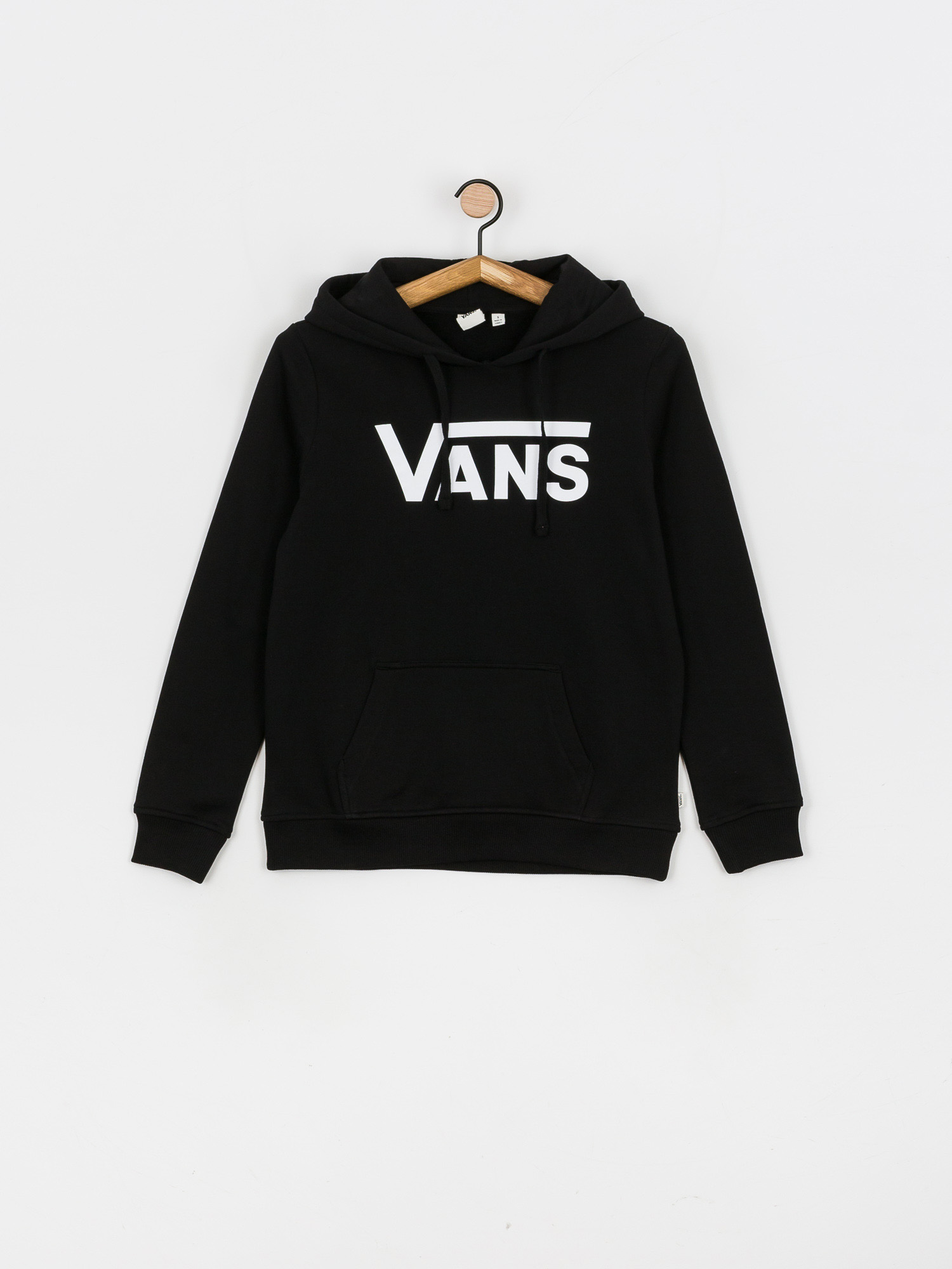 Mikina s kapucí Vans Classic V II HD Wmn (black)