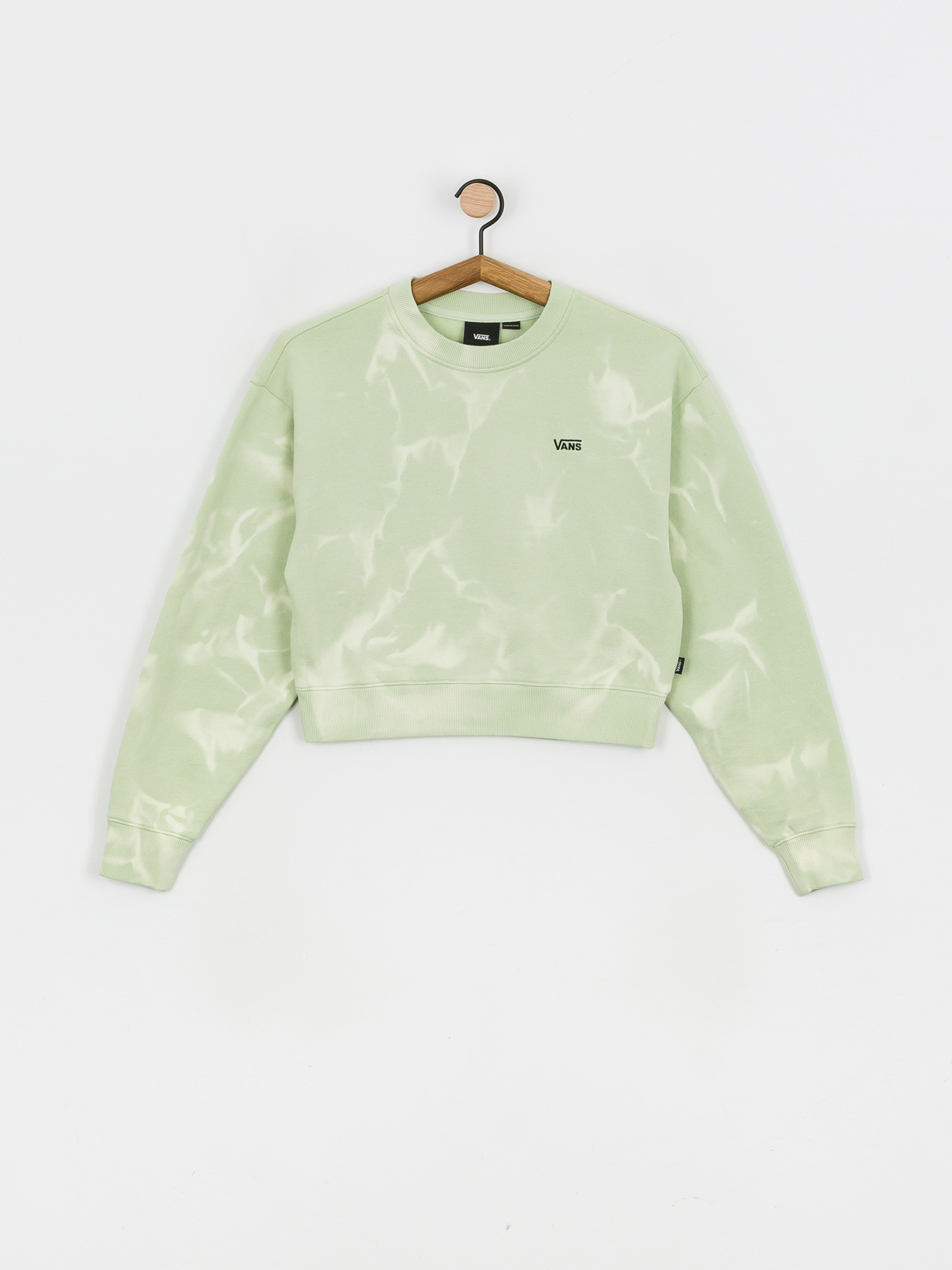 Mikina Vans Water Wash Crop Wmn (celadon green)