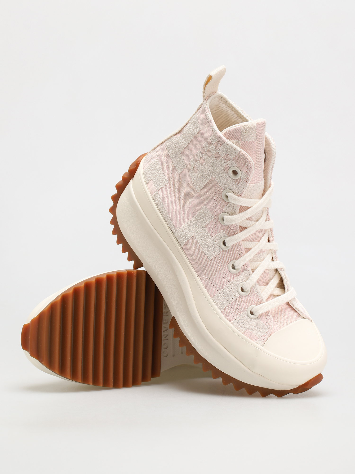 Boty Converse Run Star Hike Hi (egret/pink clay/storm pink)