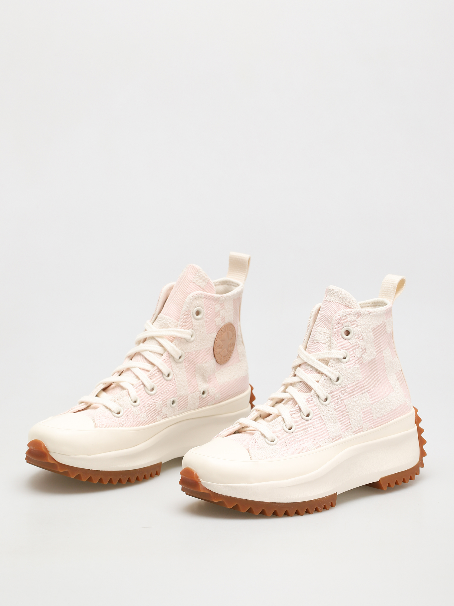 Boty Converse Run Star Hike Hi (egret/pink clay/storm pink)