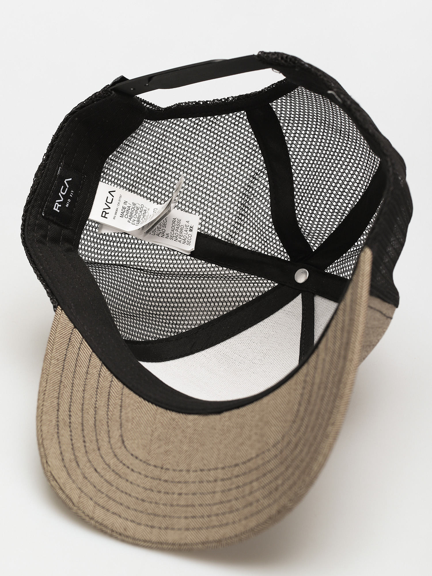 Kšiltovka  RVCA Dayshift Trucker (grey black)