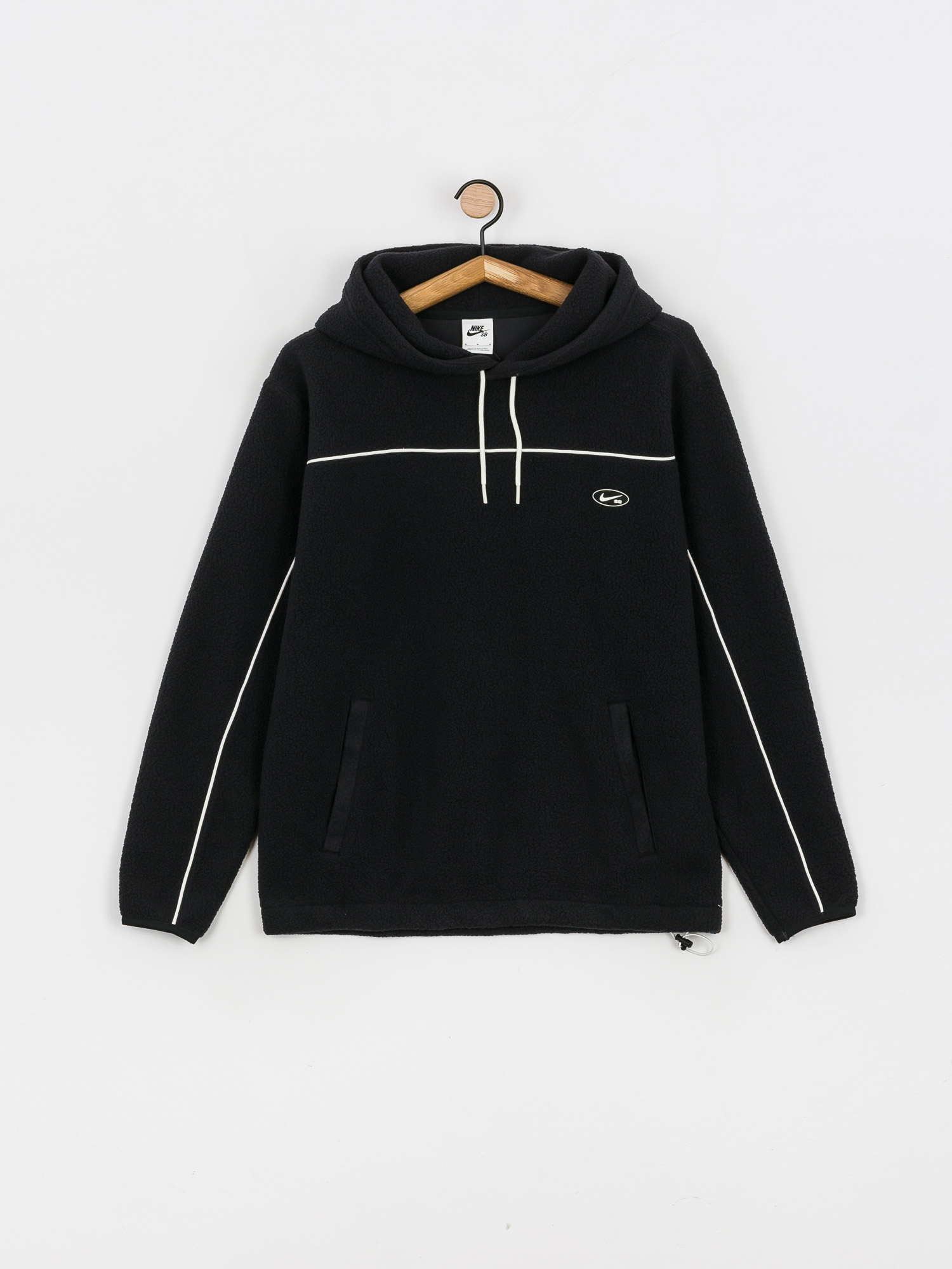 Mikina s kapucí Nike SB Sherpa HD (black/sail/sail)