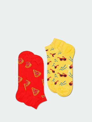 Ponožky Happy Socks Pizza Slice Low 2Pk (multi)