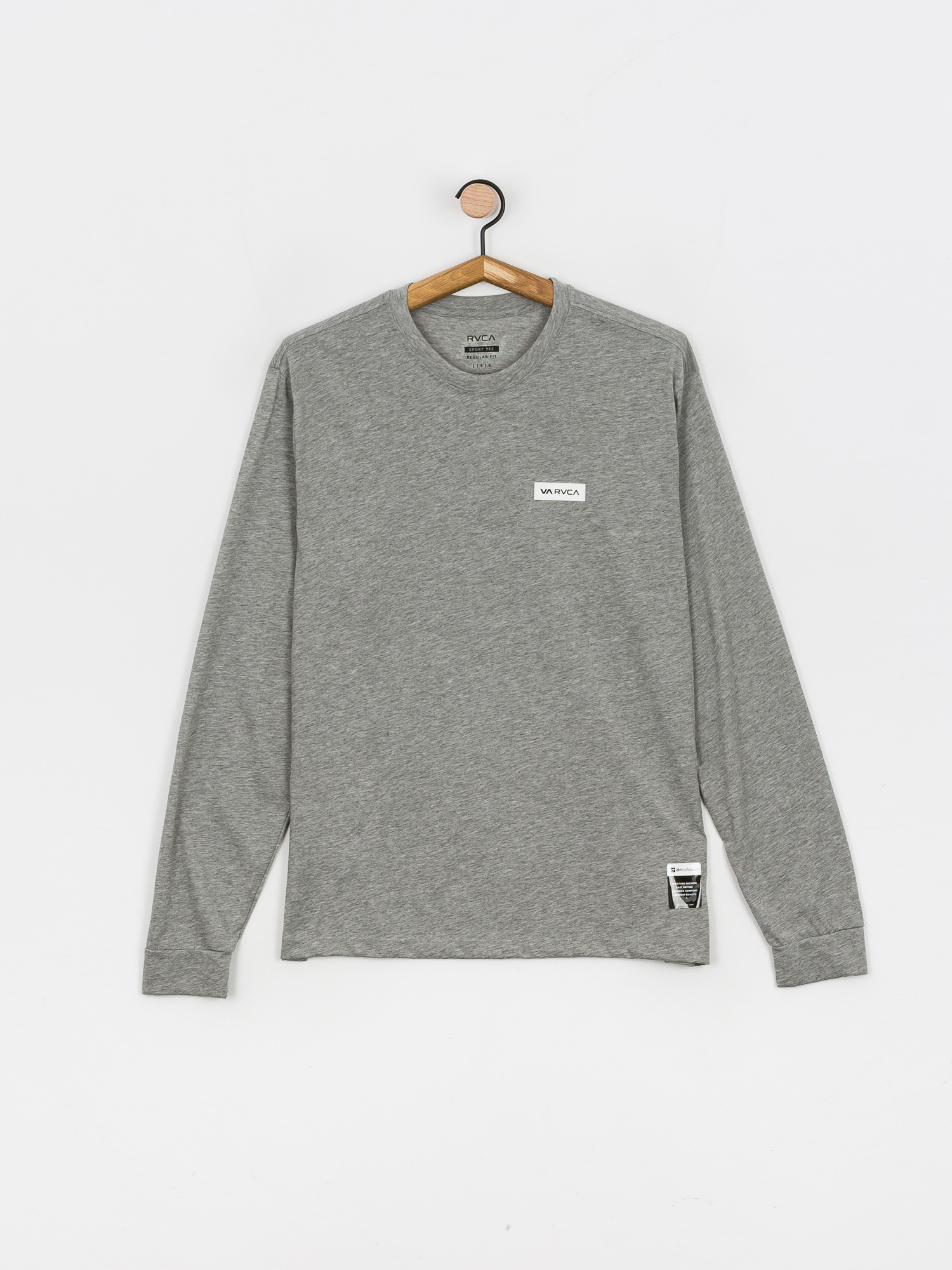 Triko RVCA Icon (heather grey)