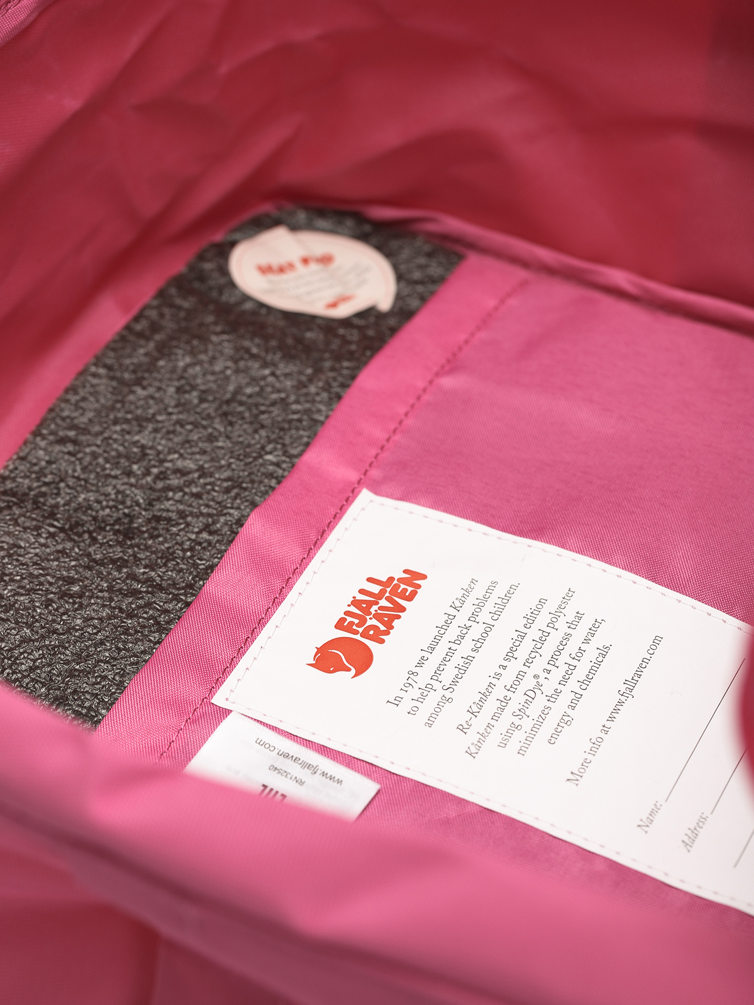 Batoh Fjallraven Re Kanken (pink rose)