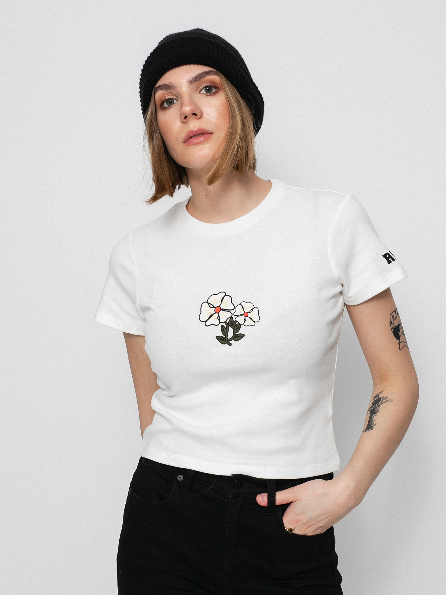 Tričko RVCA Soft At Heart Wmn (vintage white)