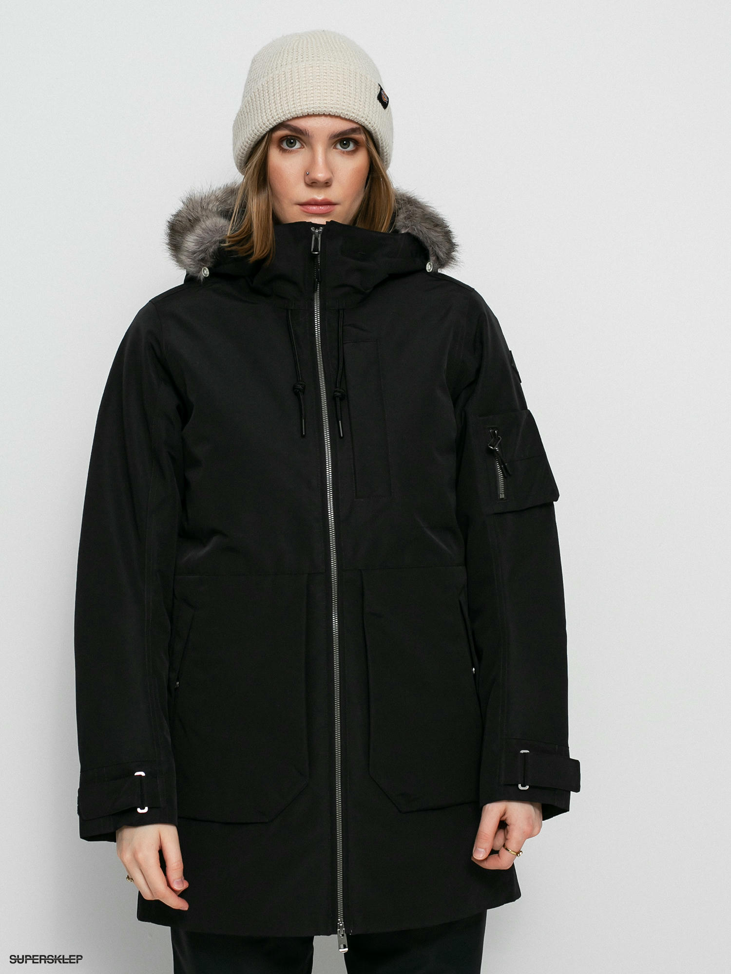 Bunda Burton Saxton Parka Wmn true black