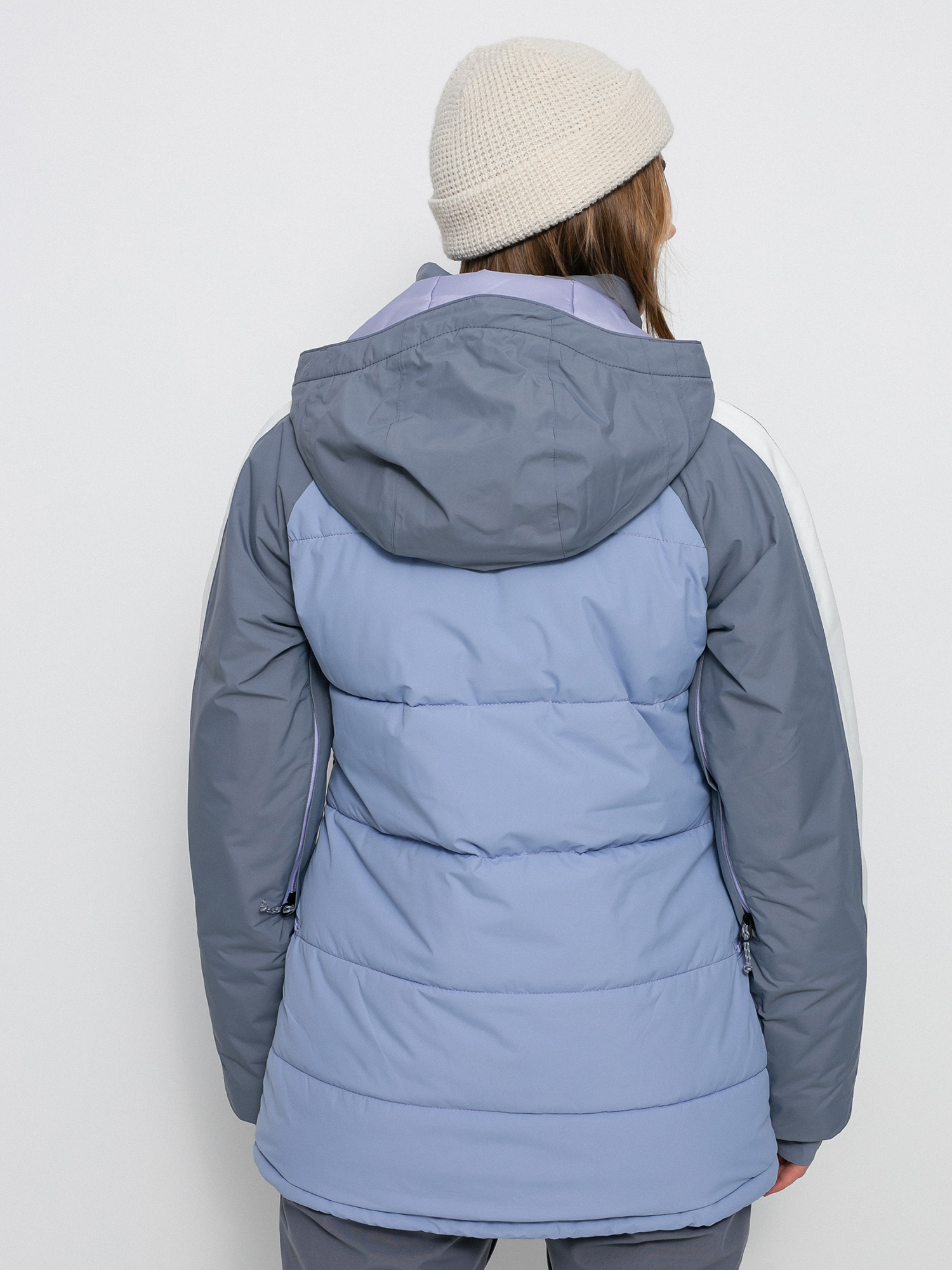 Dámská Snowboardová bunda Burton Keelan (foxglove violet/folkstone gray)