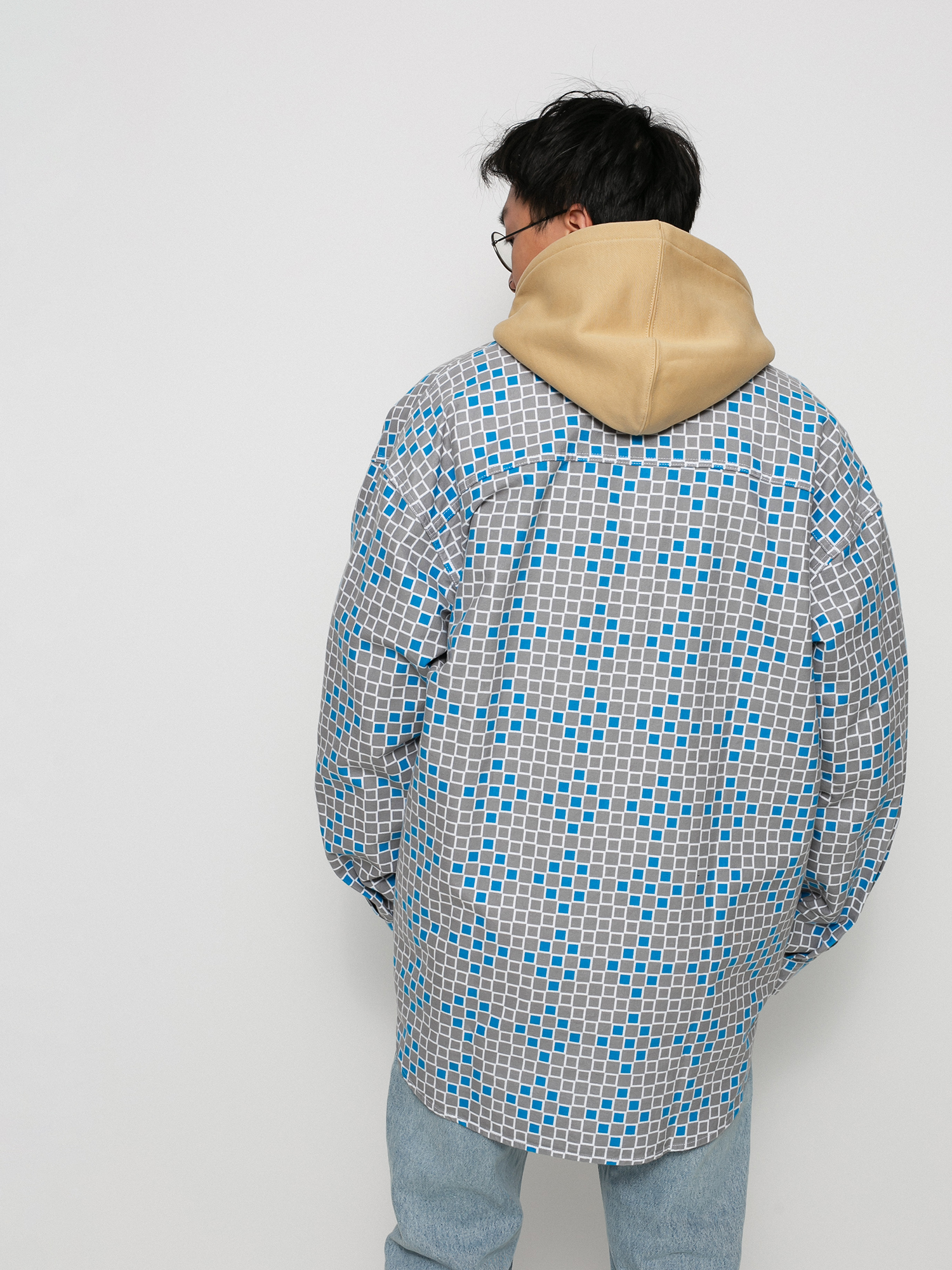 Košile Levi's® Skate Woven (gray blue)