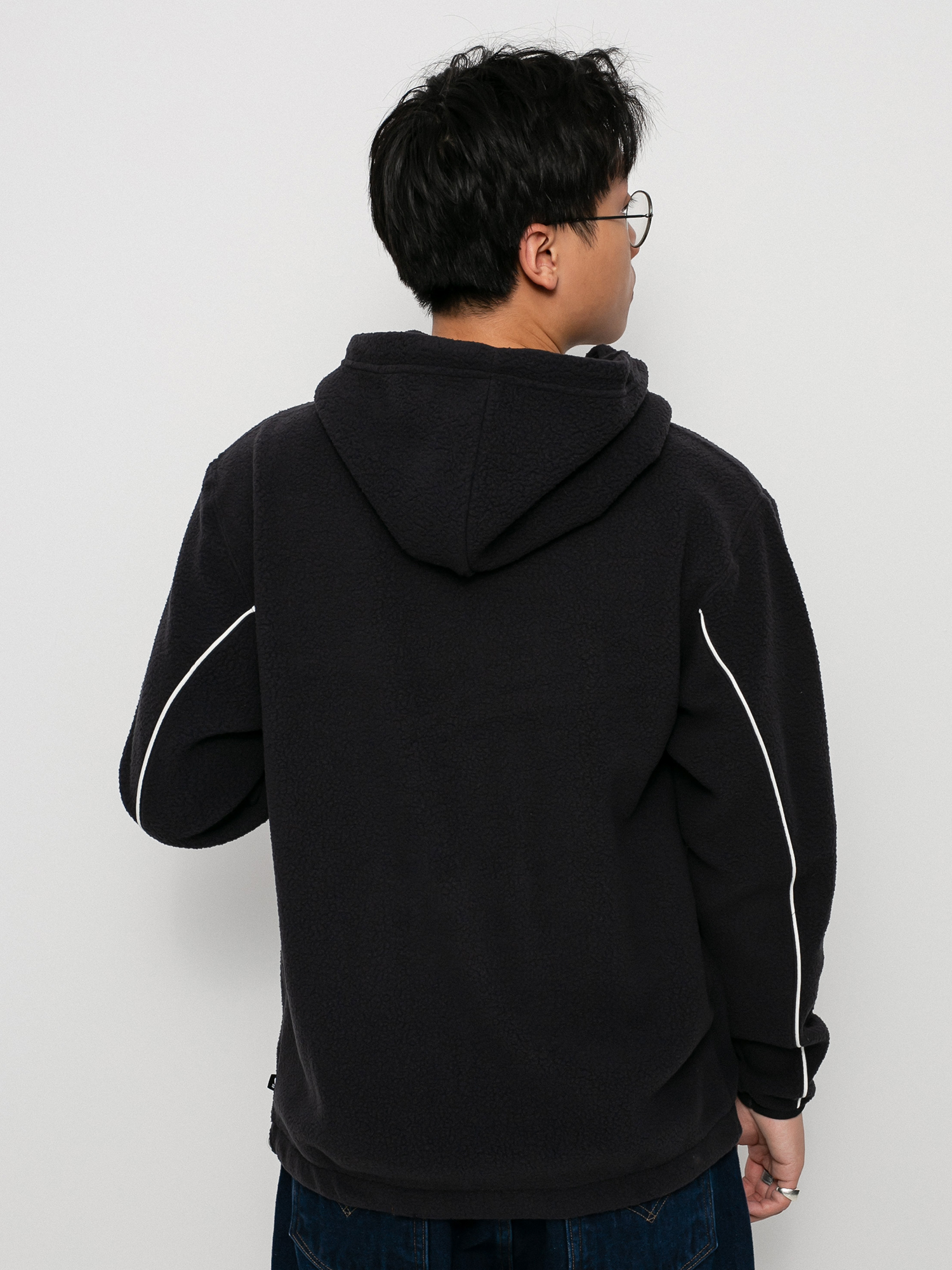 Mikina s kapucí Nike SB Sherpa HD (black/sail/sail)