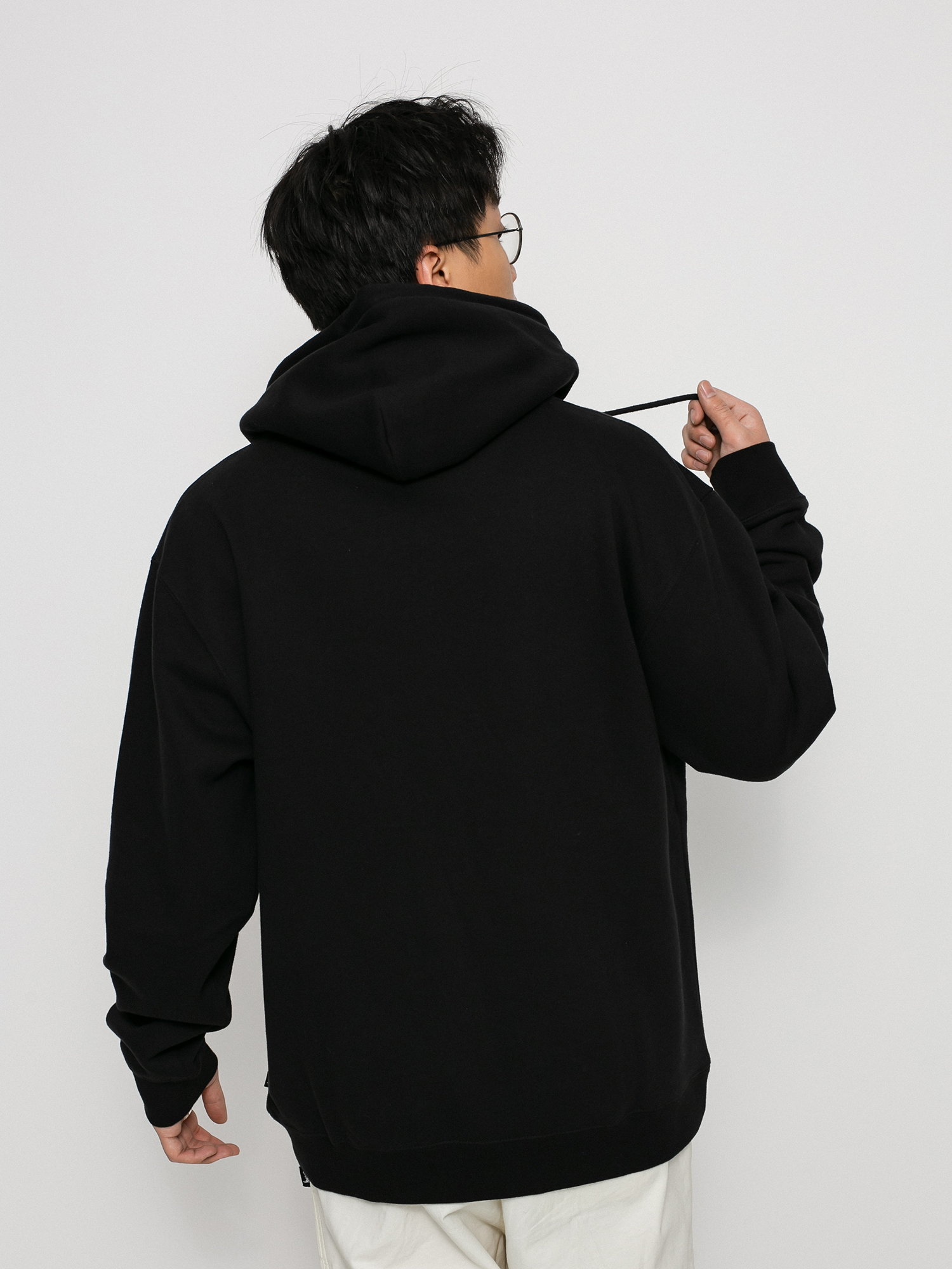 Mikina s kapucí HUF X Playboy Rhinestone HD (black)