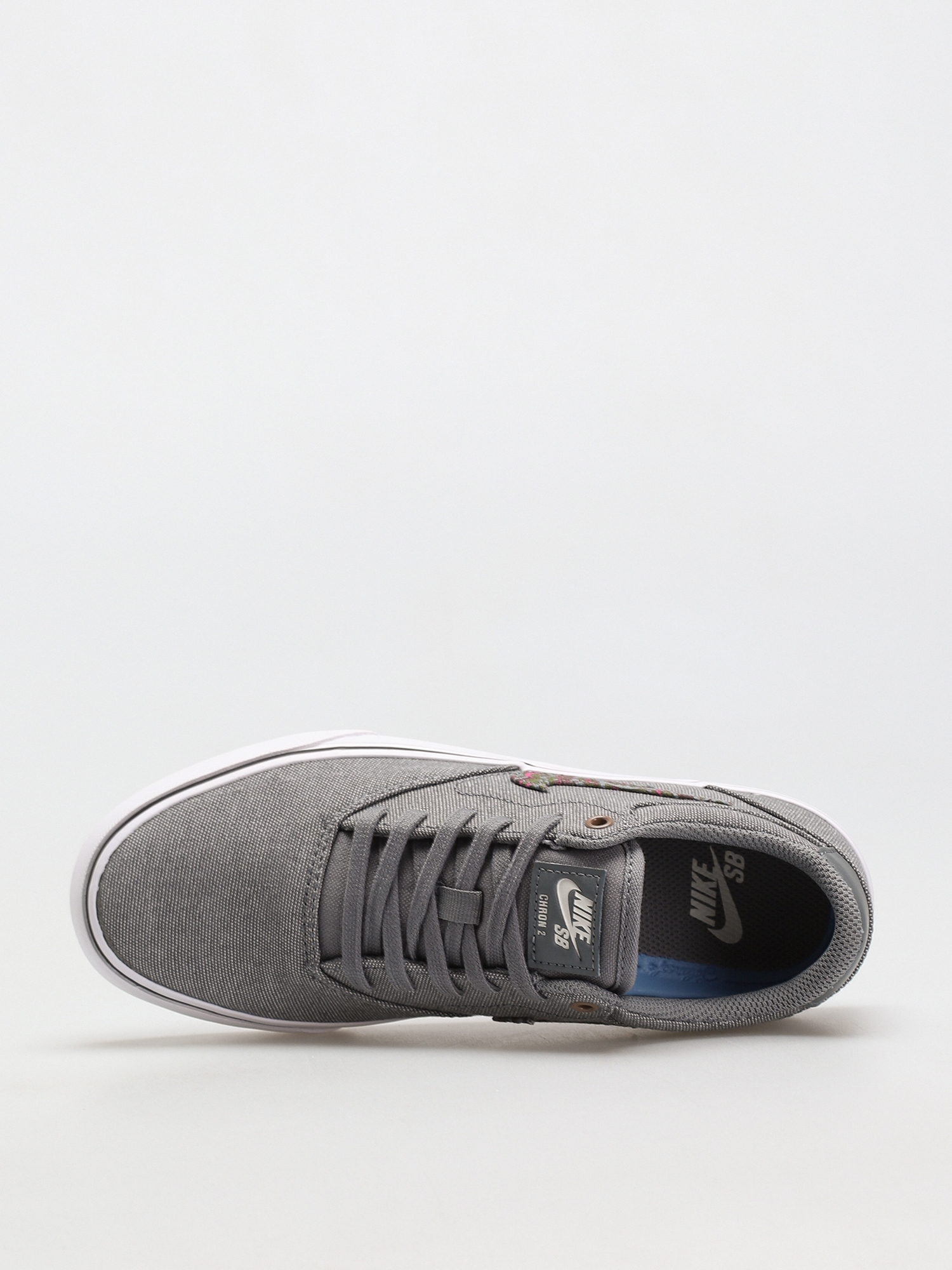 Boty Nike SB Chron 2 Canvas Premium (cool grey/sangria sail white)