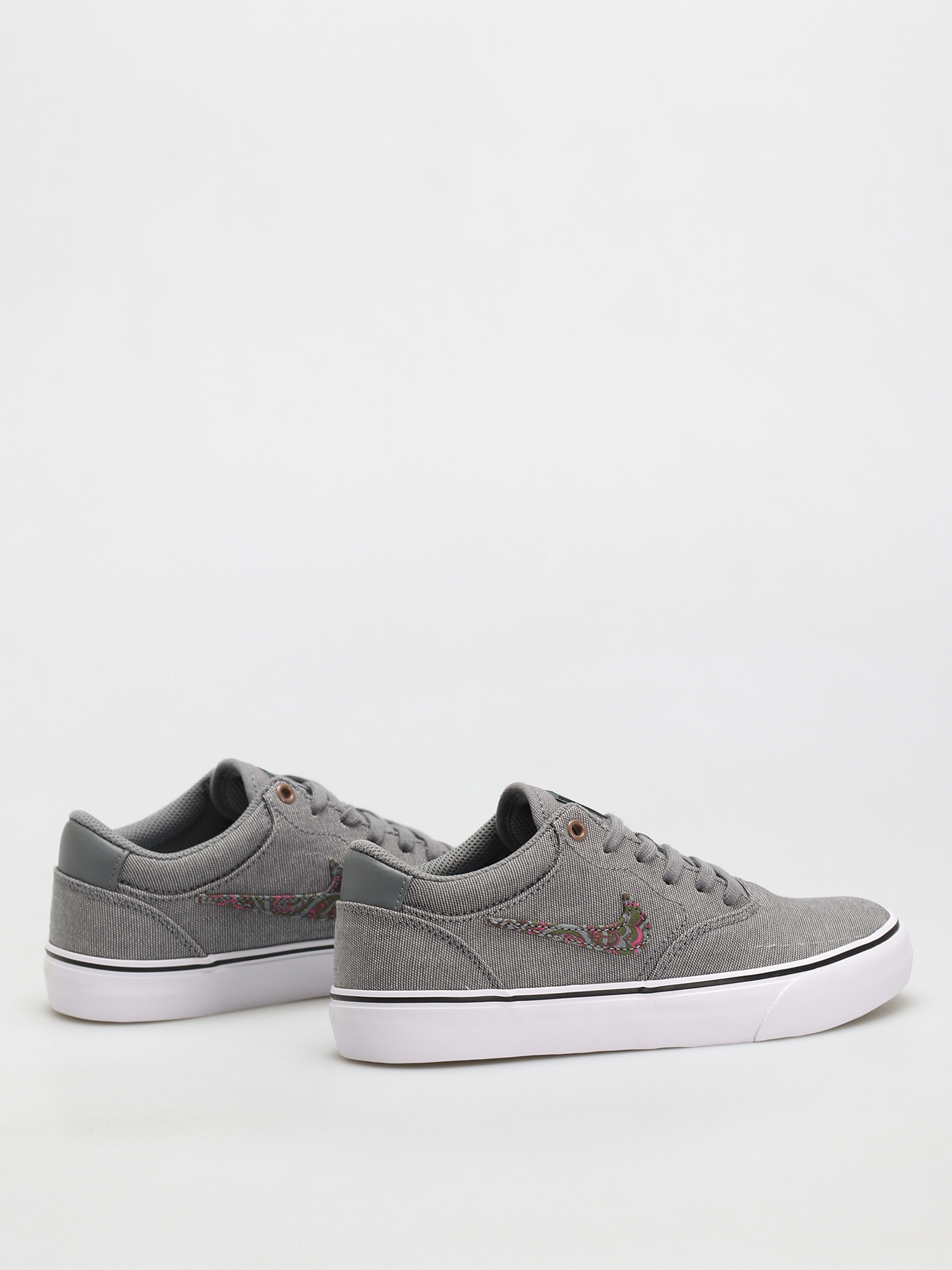 Boty Nike SB Chron 2 Canvas Premium (cool grey/sangria sail white)