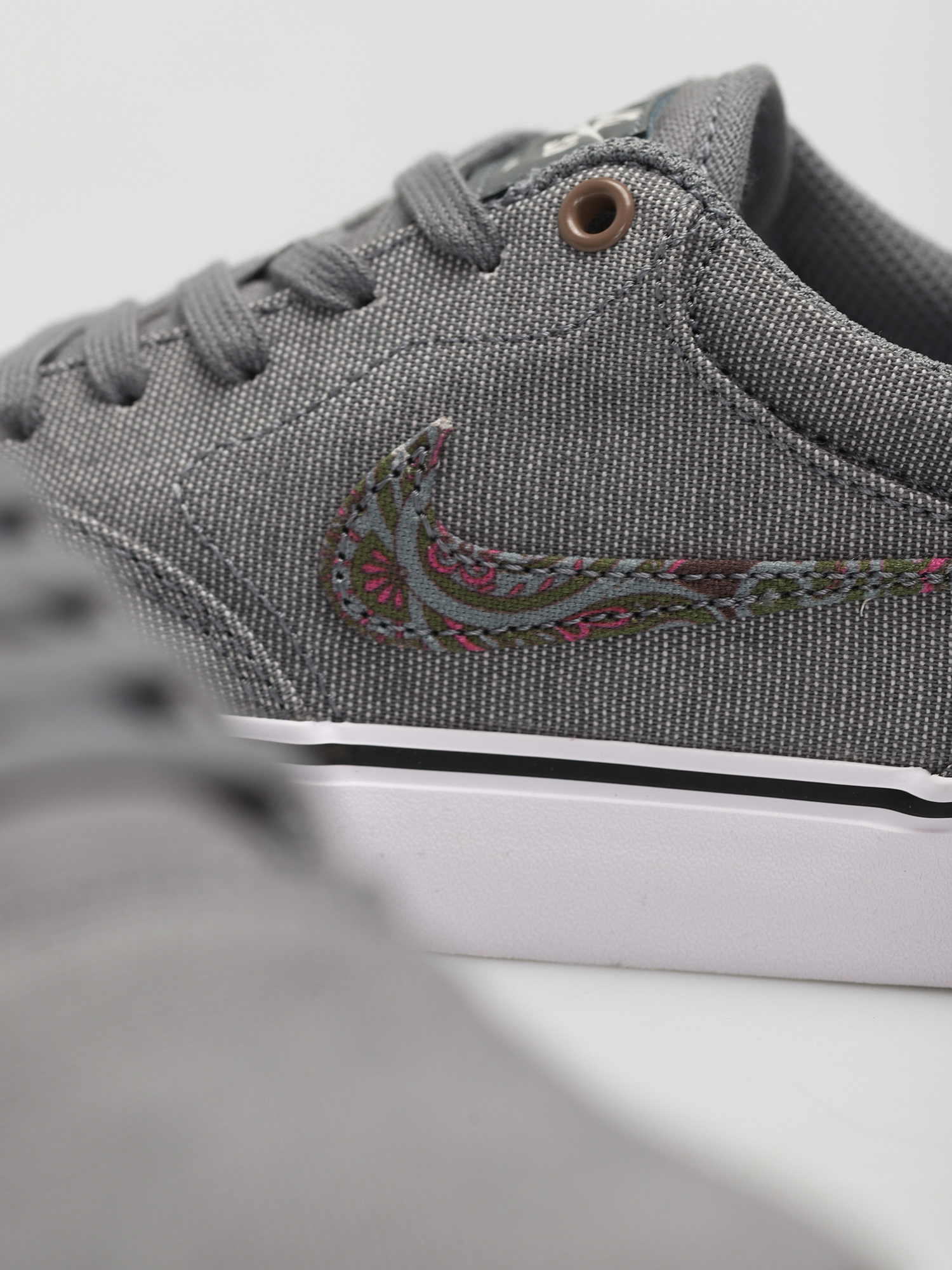 Boty Nike SB Chron 2 Canvas Premium (cool grey/sangria sail white)