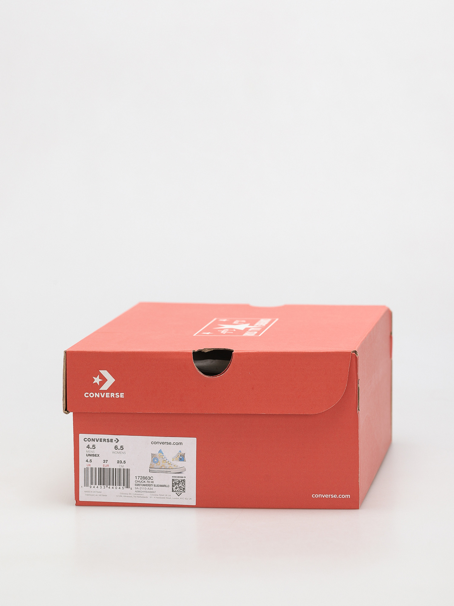 Tenisky Converse Chuck 70 Hi (black/washed teal/game royal)