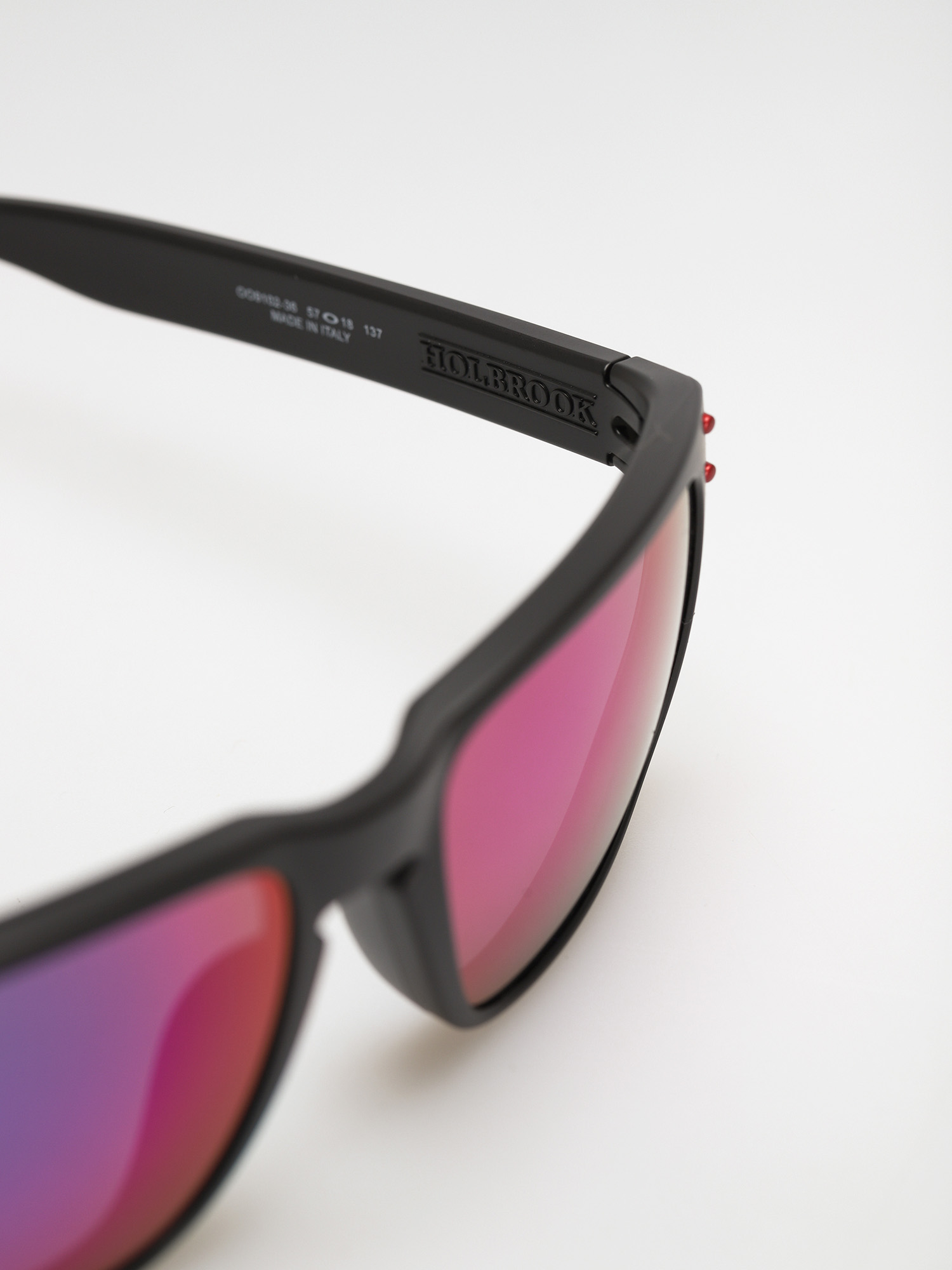 Sluneční brýle Oakley Holbrook (matte black/positive red iridium)