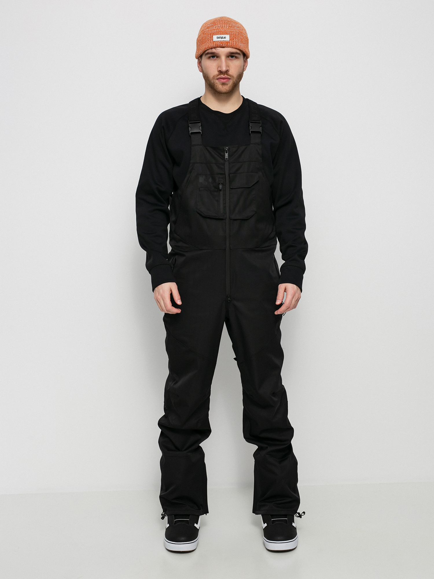 Pánské Snowboardové kalhoty  ThirtyTwo Tm 3 Bib (black)